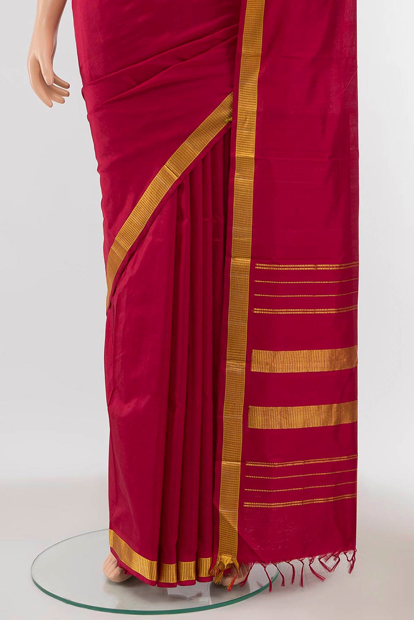 pleats pallu
