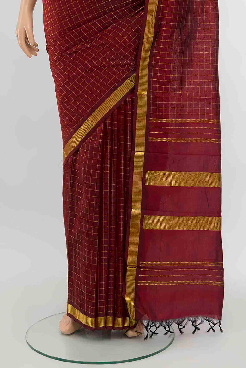 pleats pallu
