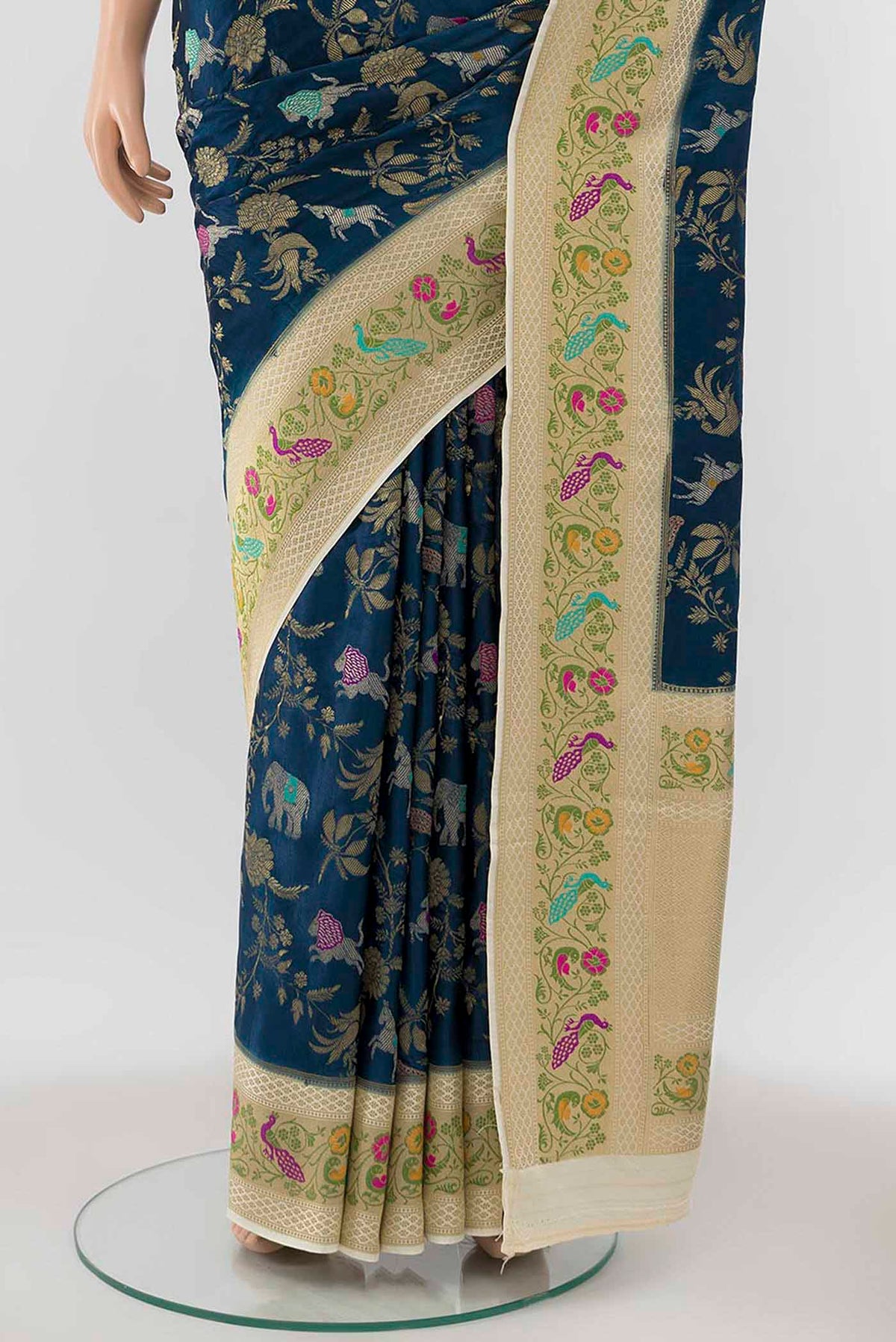 pleats pallu