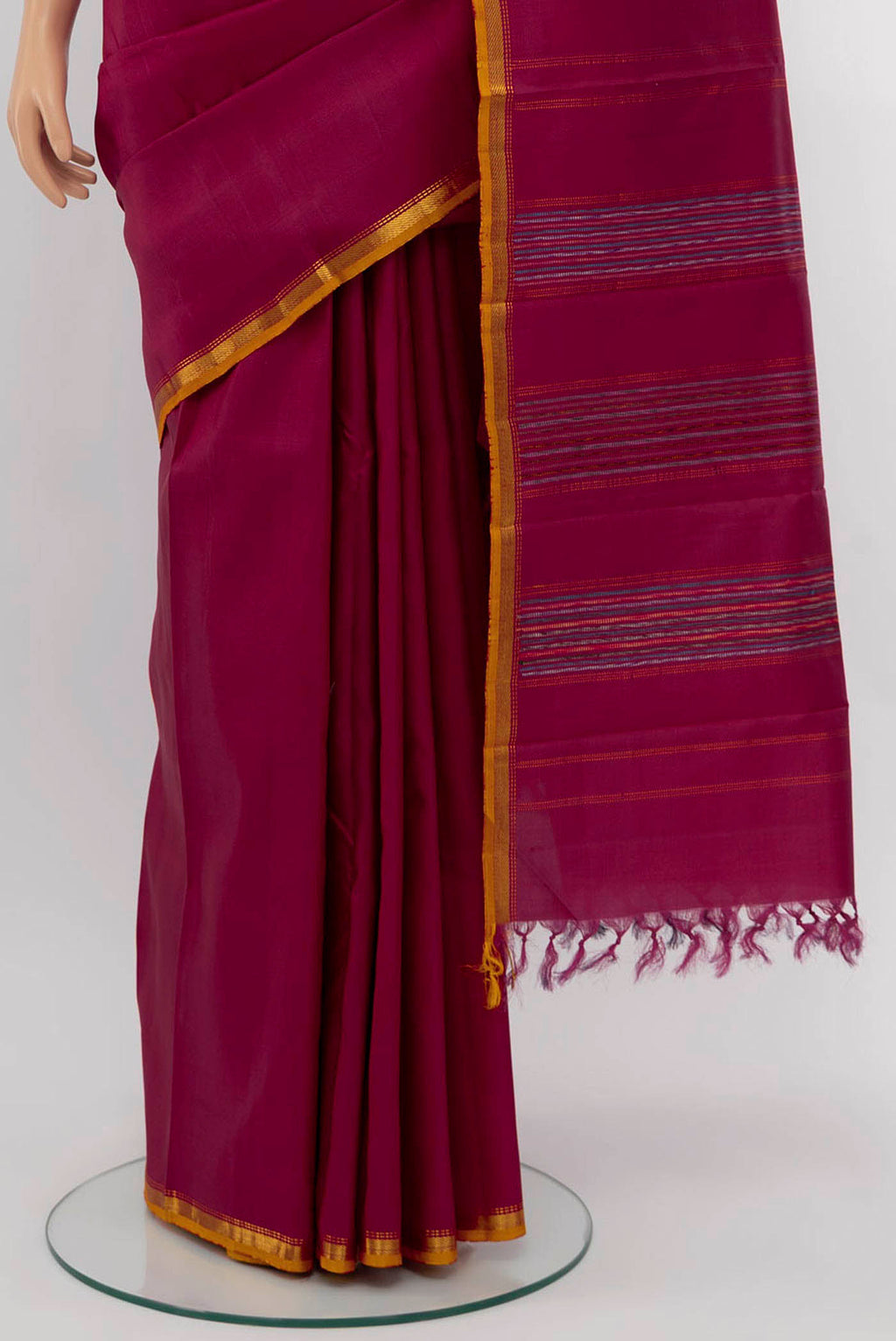 pleats pallu