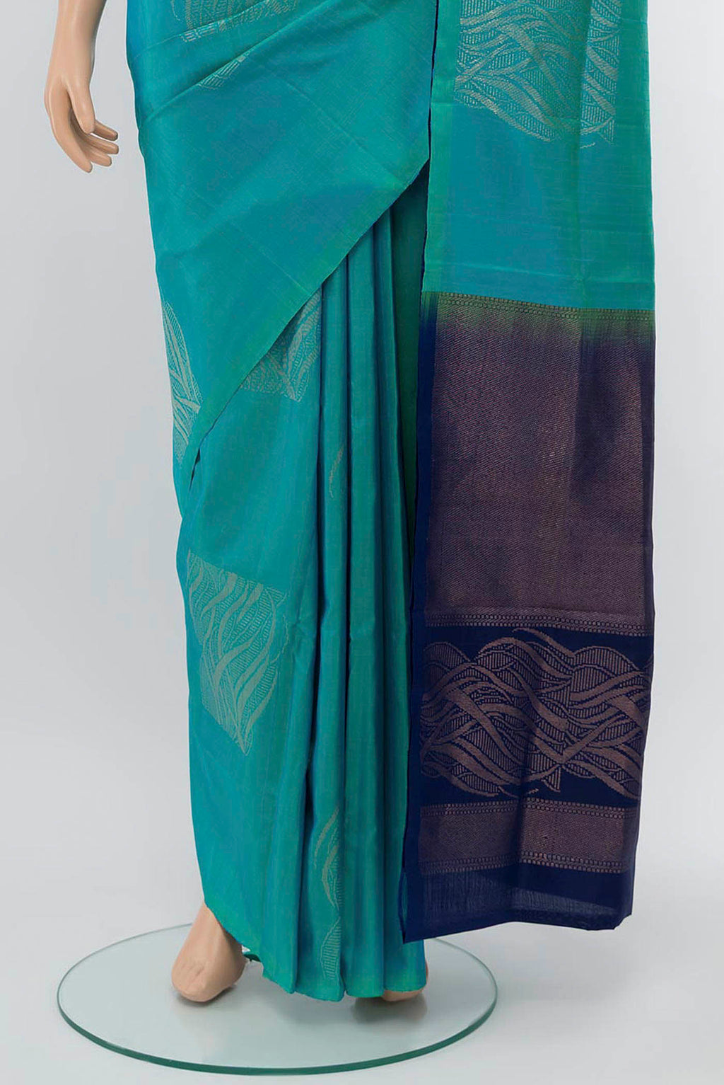 pleats pallu