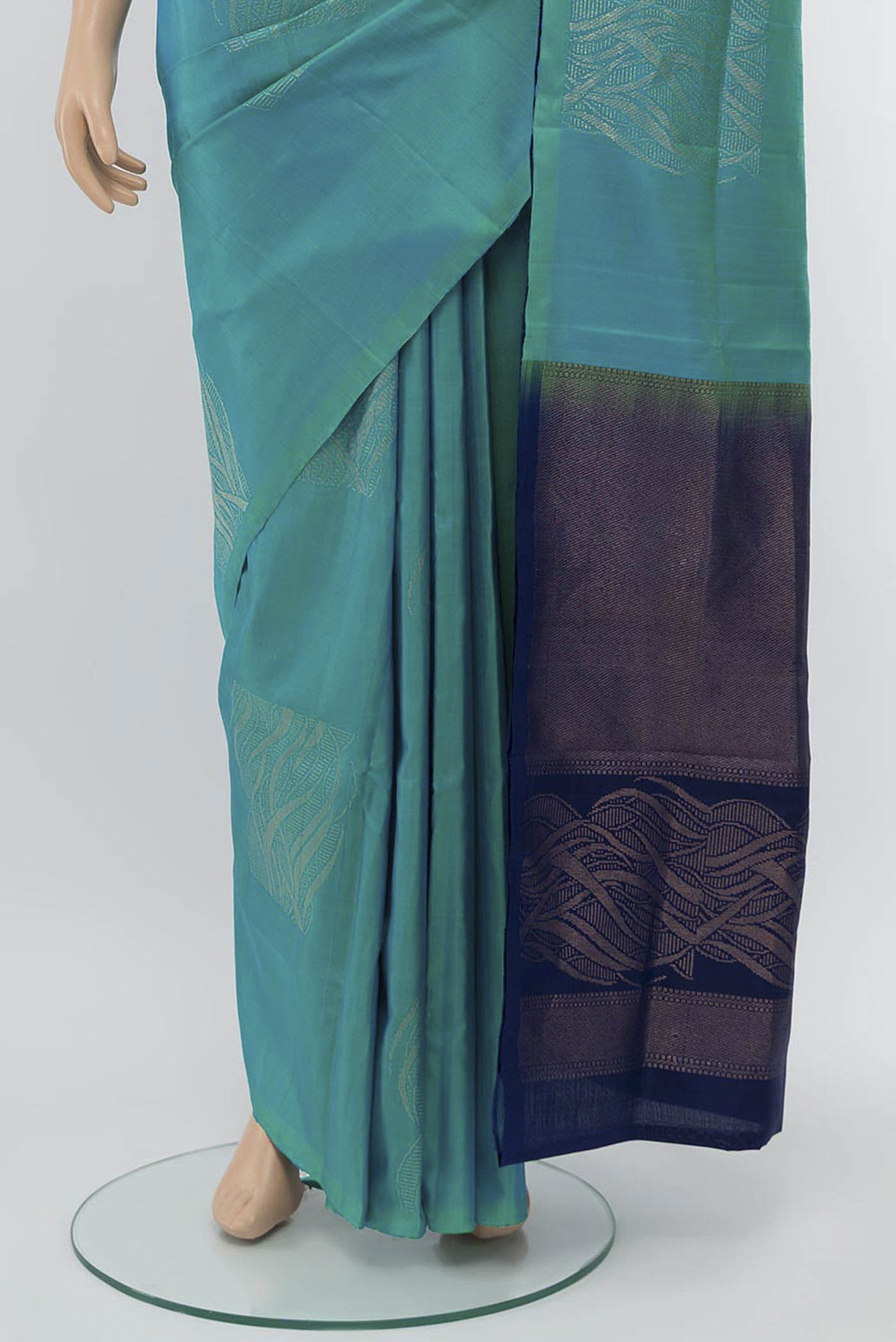 pleats pallu