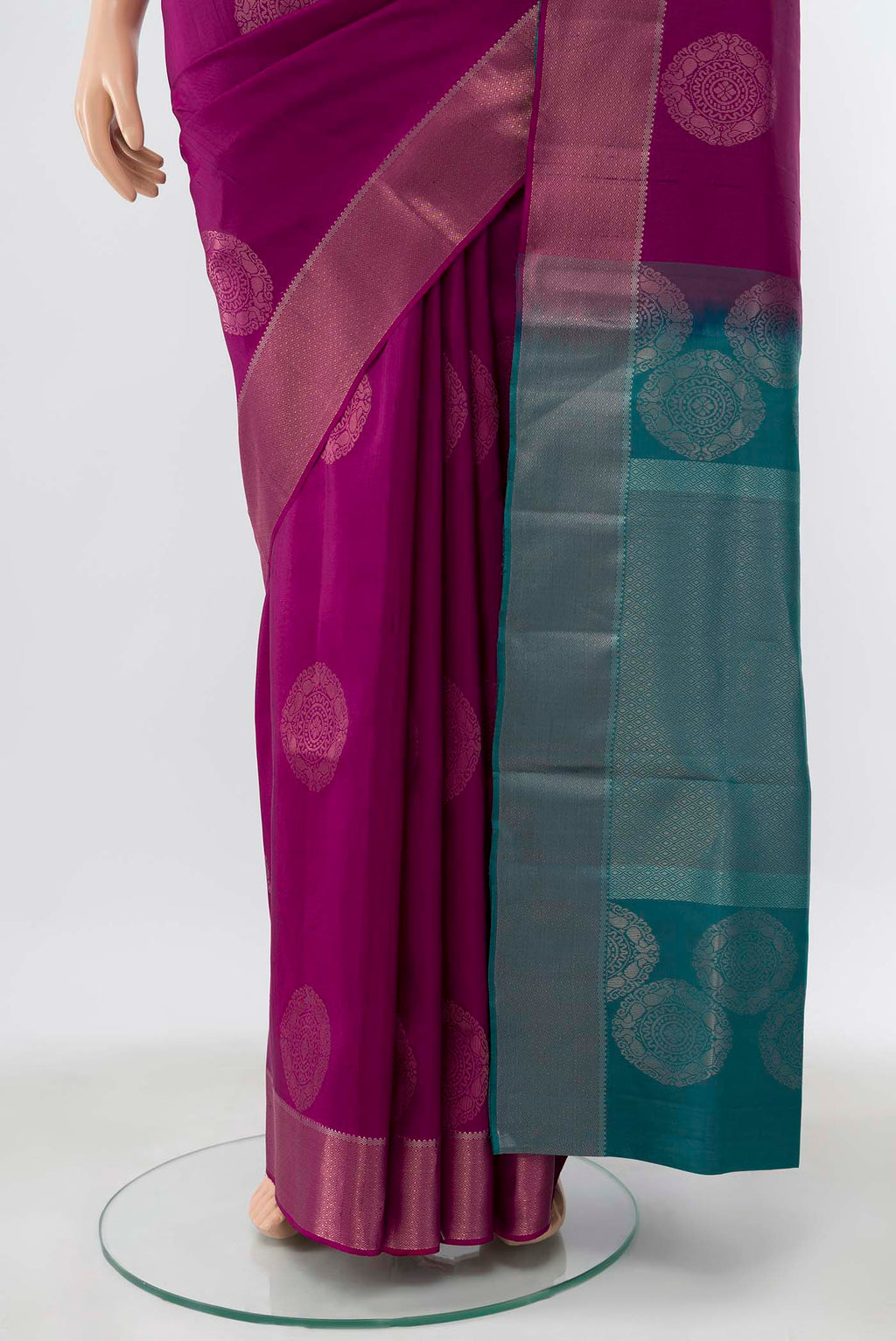 pleats pallu