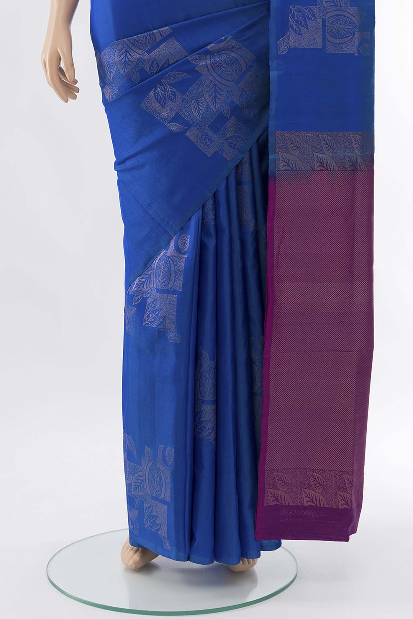 pleats pallu
