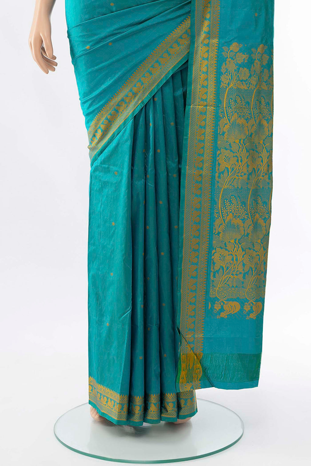 pleats pallu