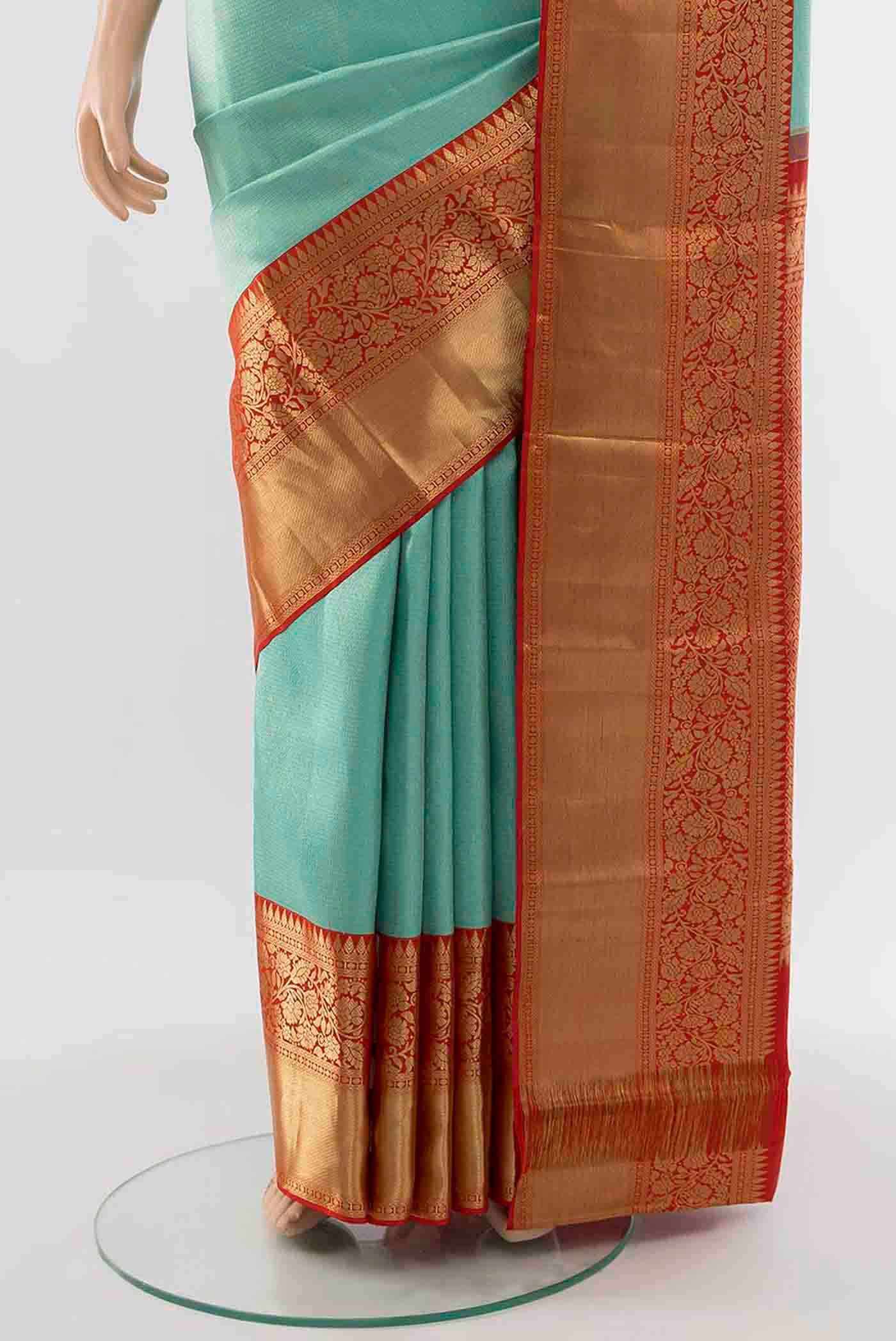 pleats pallu