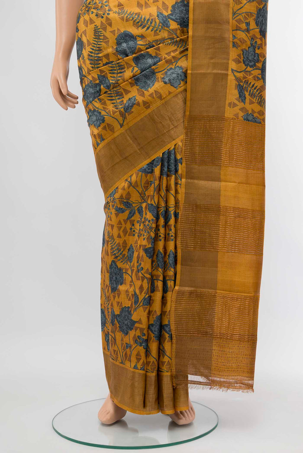 pleats pallu