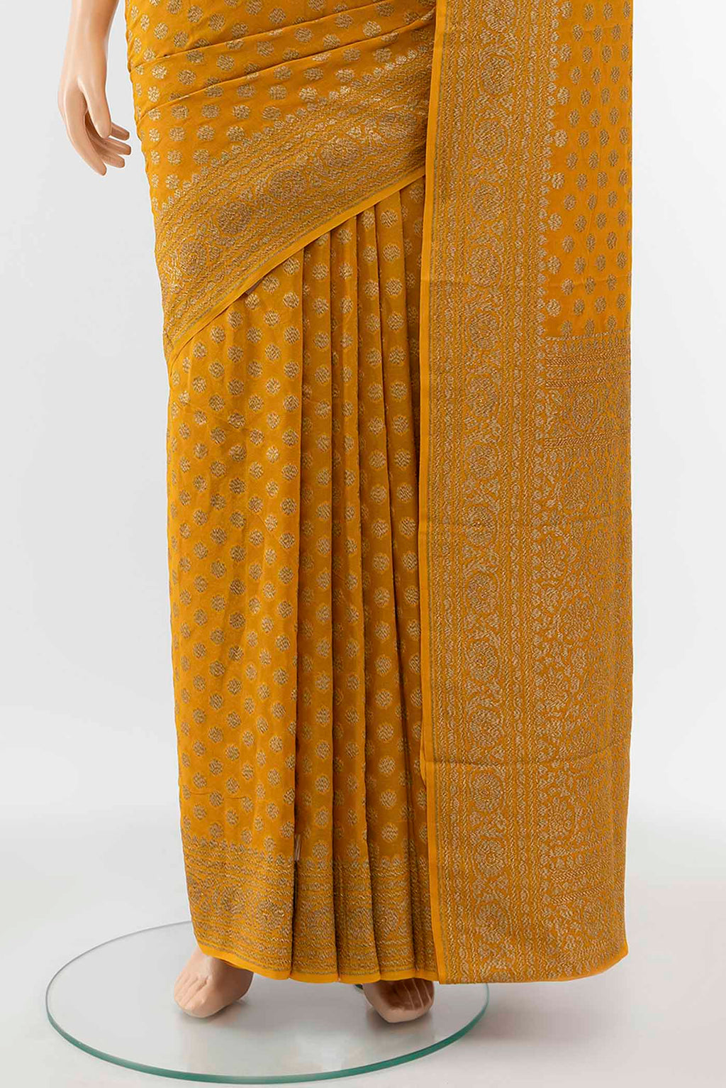 pleats pallu