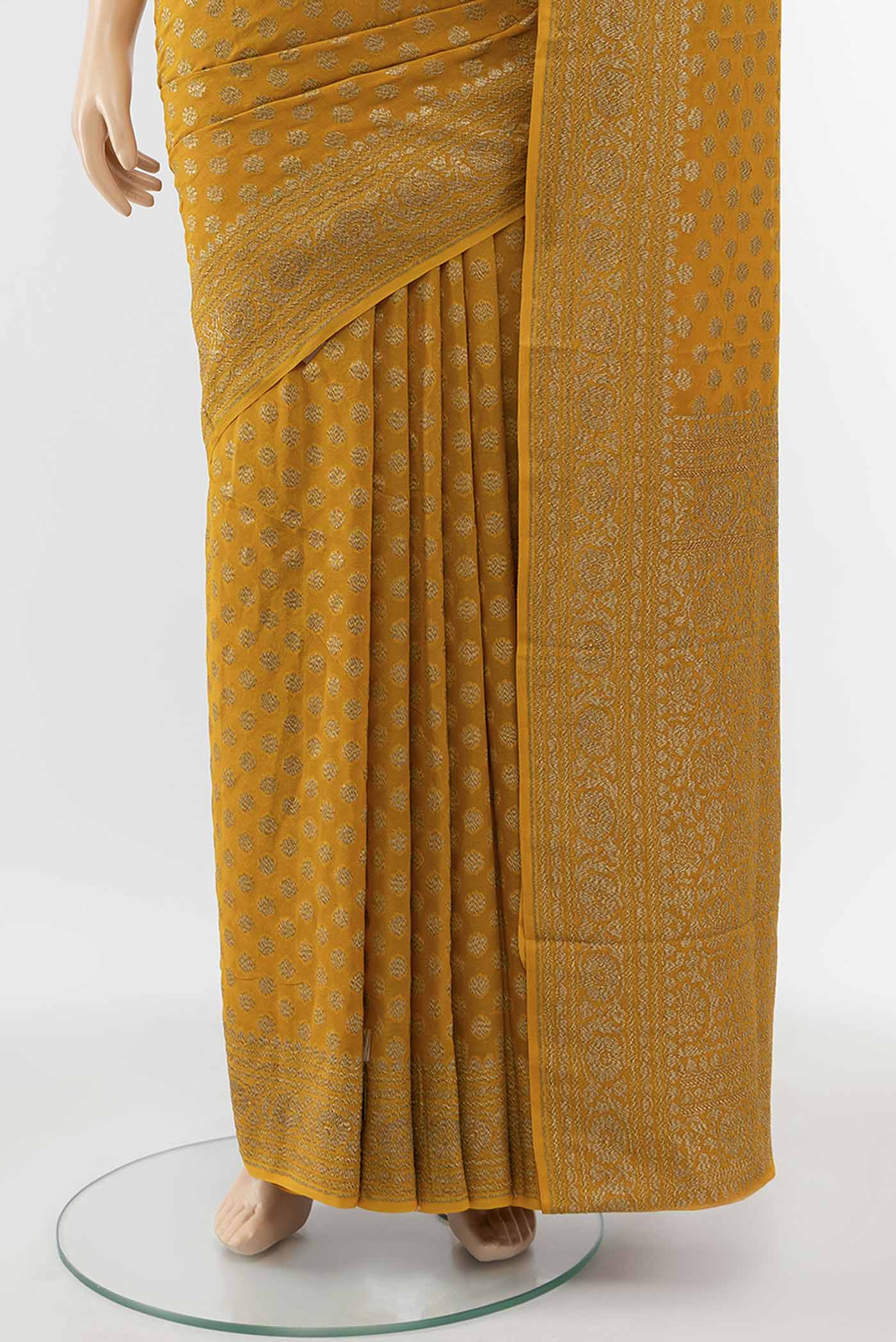 pleats pallu