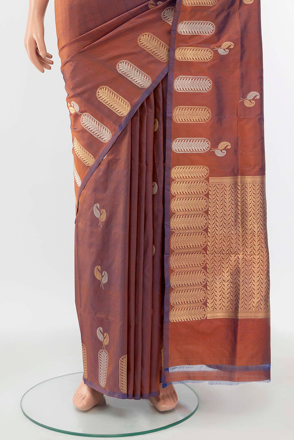 pleats pallu