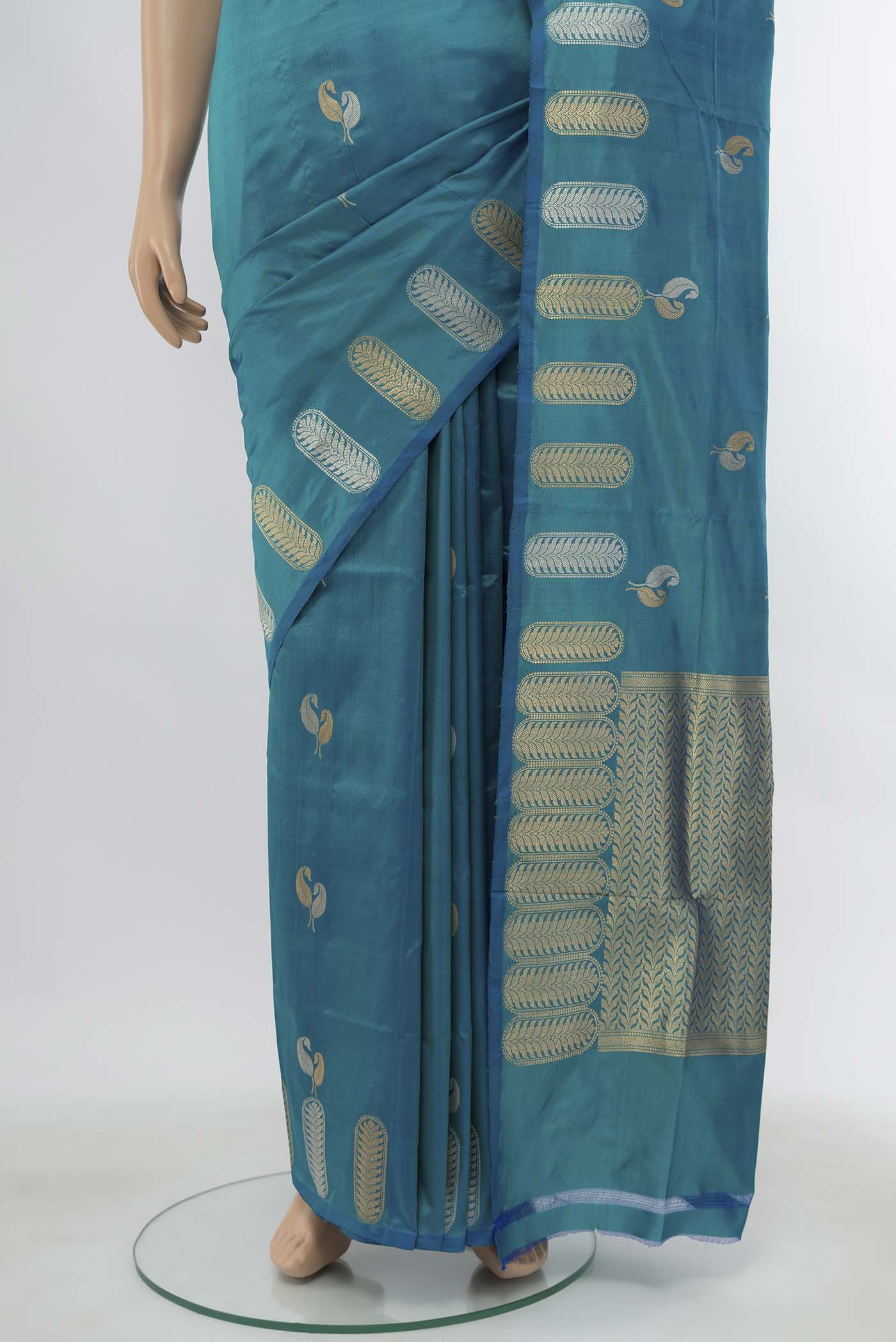 pleats pallu