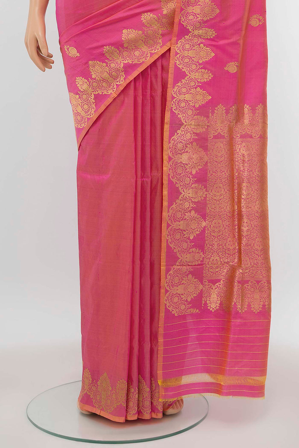 pleats pallu