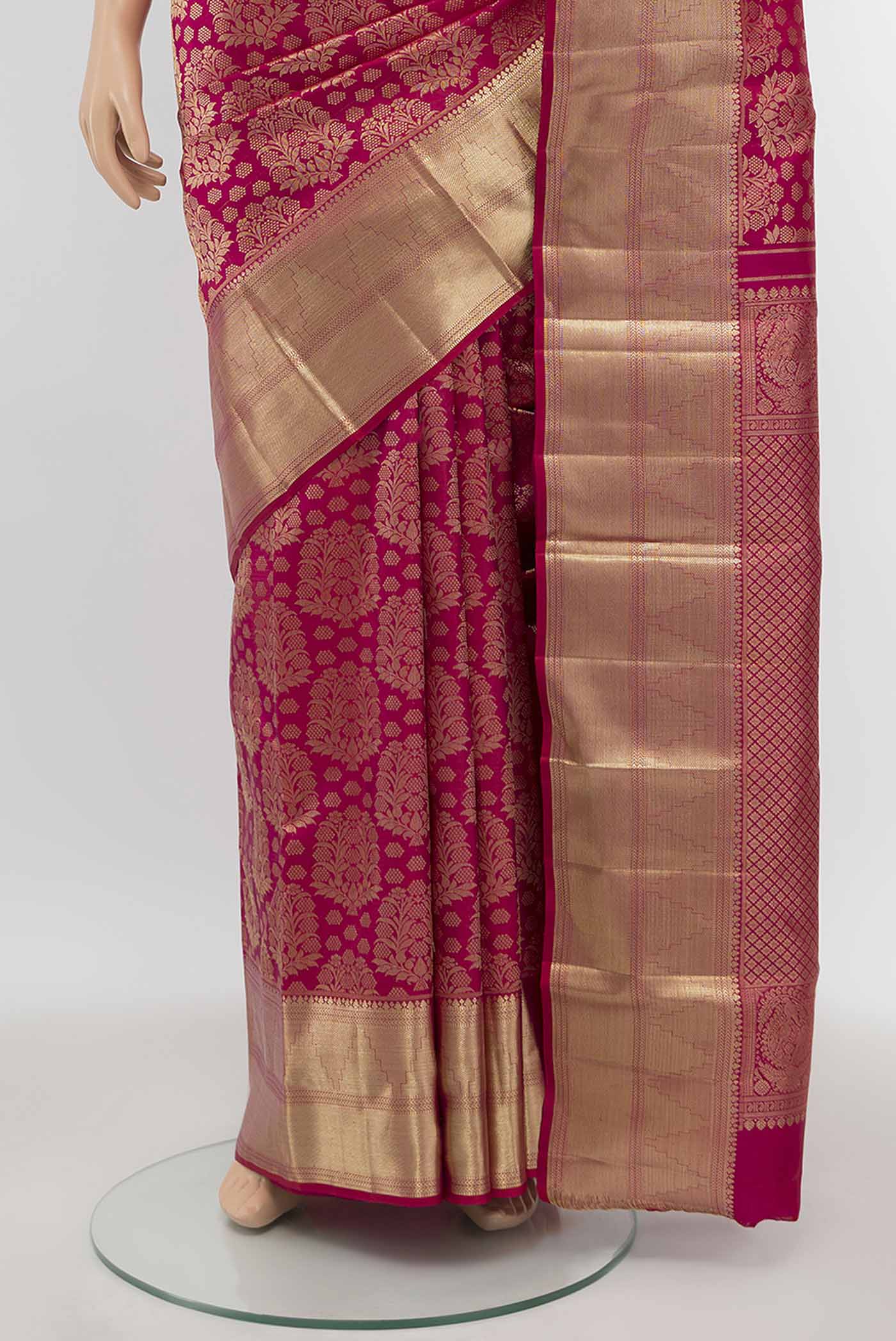 pleats pallu