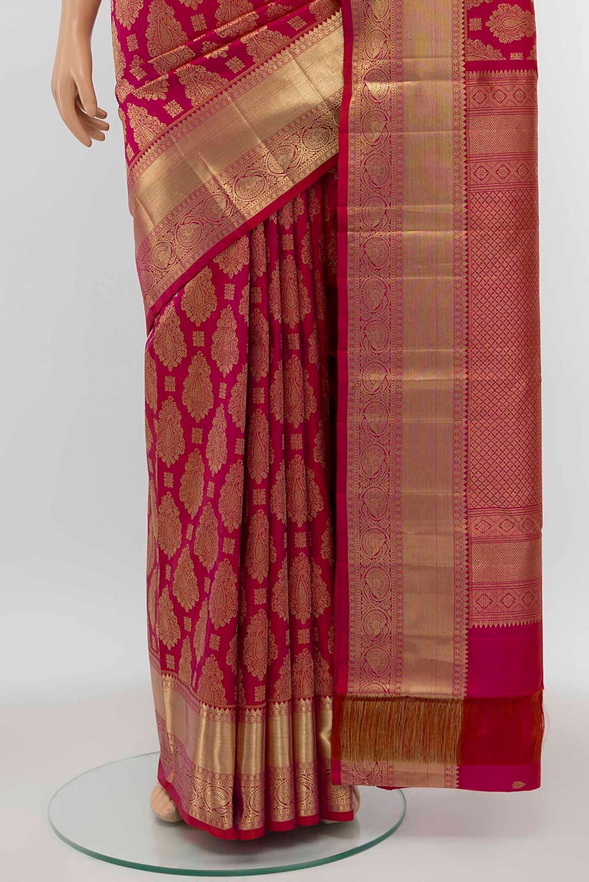 pleats pallu