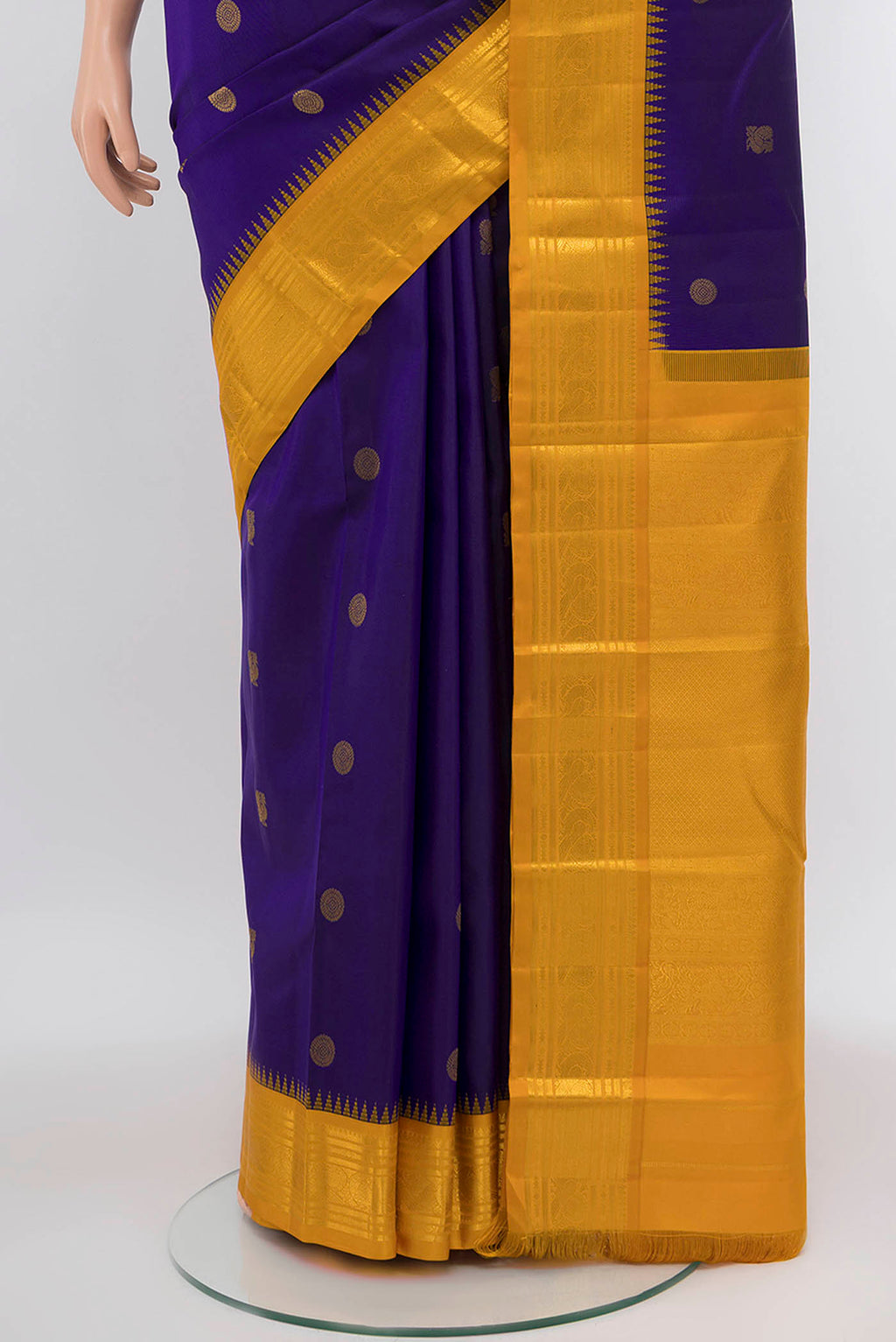 pleats pallu