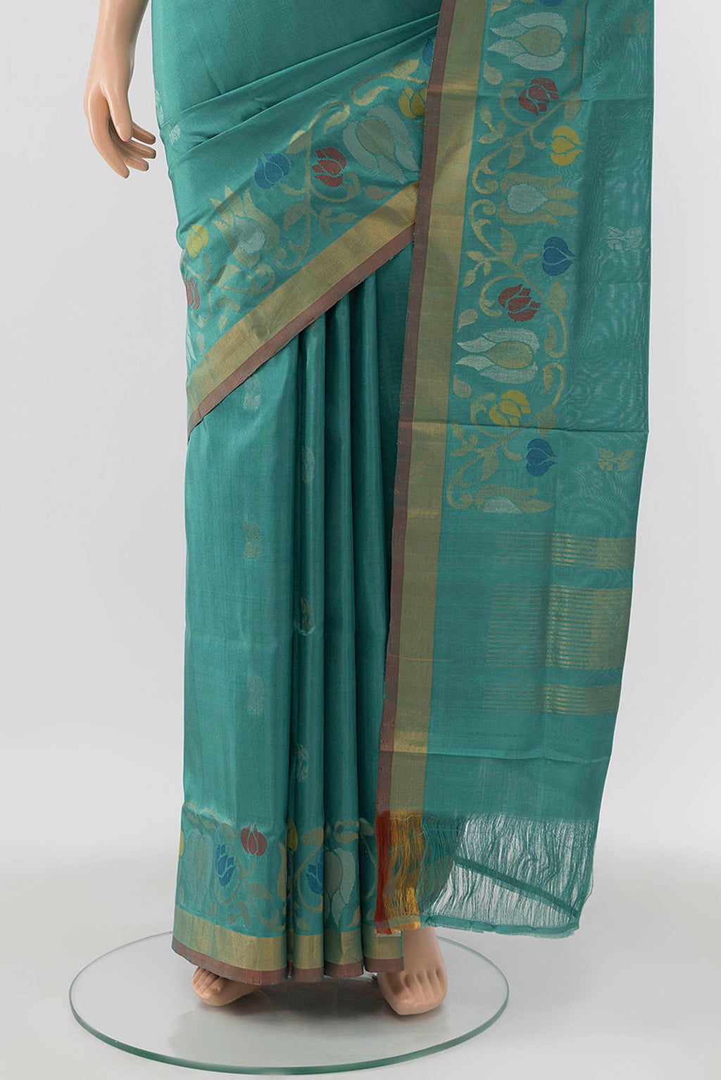pleats pallu