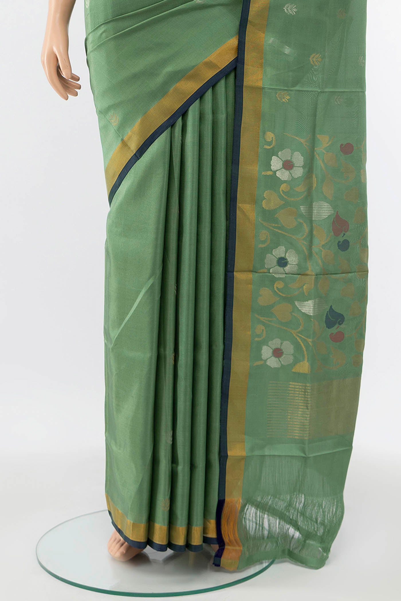 pleats pallu