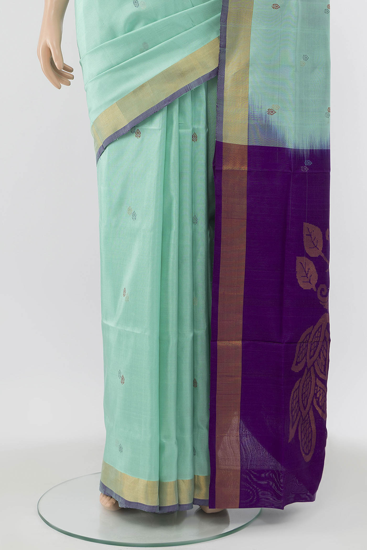 pleats pallu