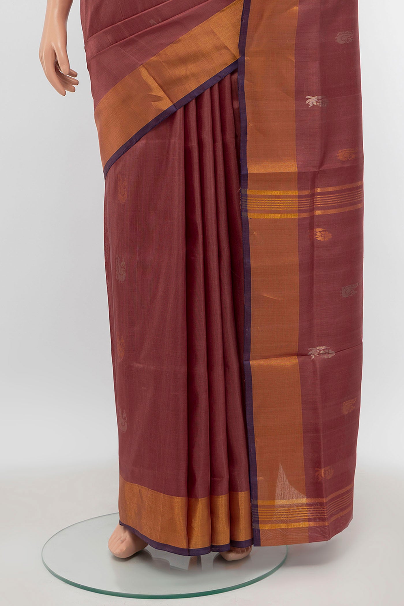 pleats pallu