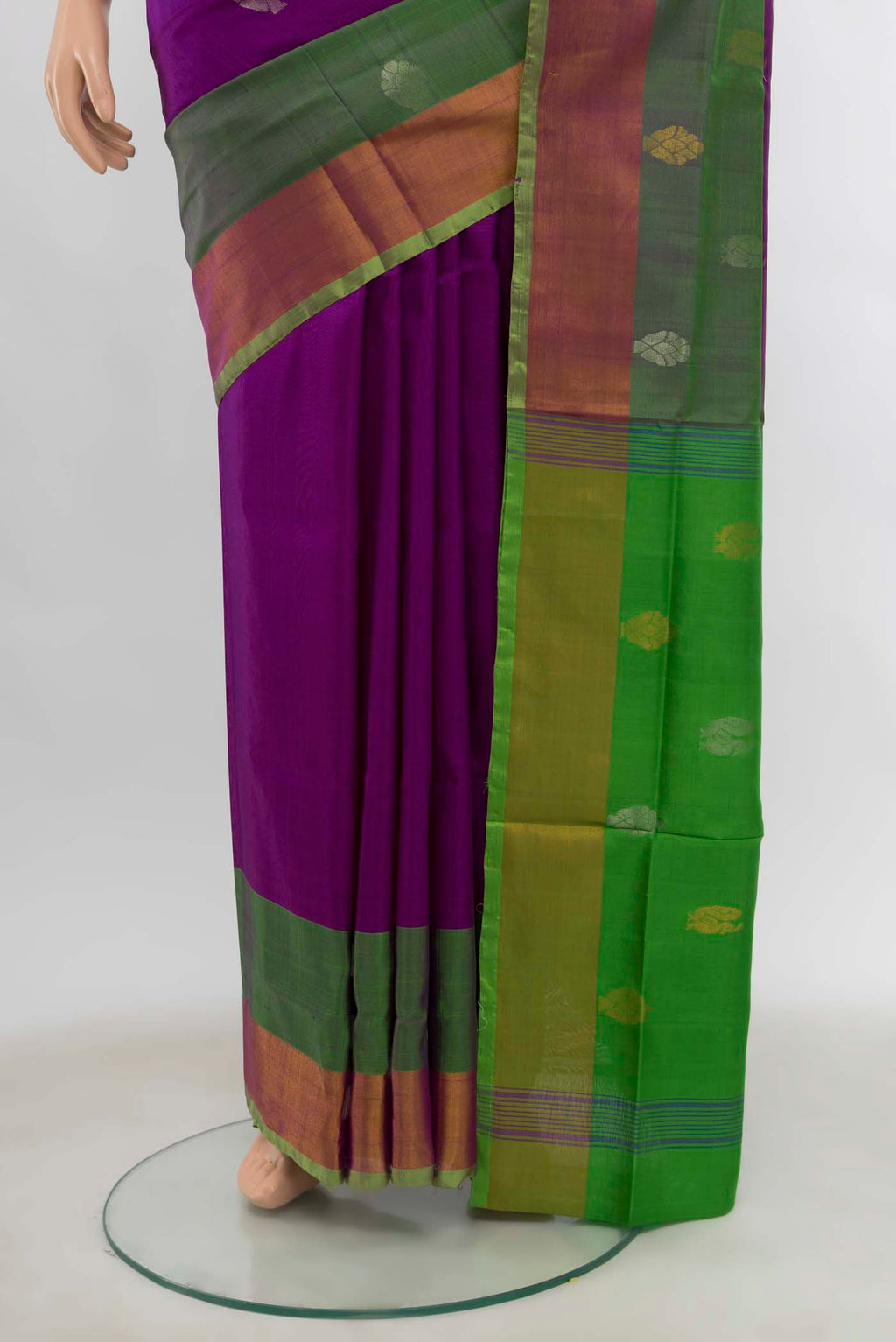 pleats pallu