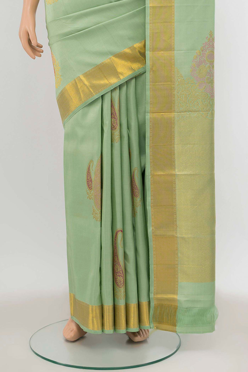 pleats pallu
