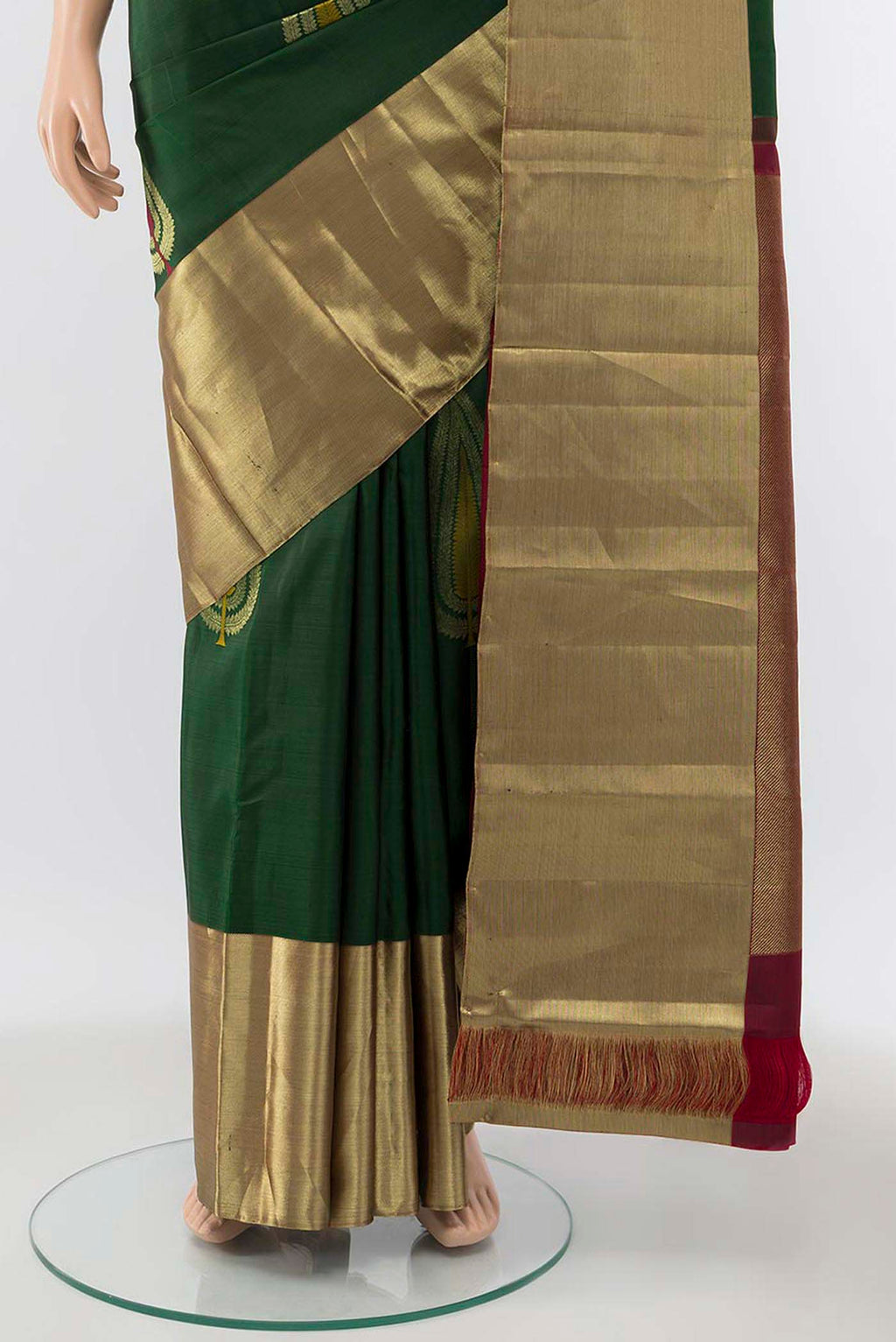 pleats pallu