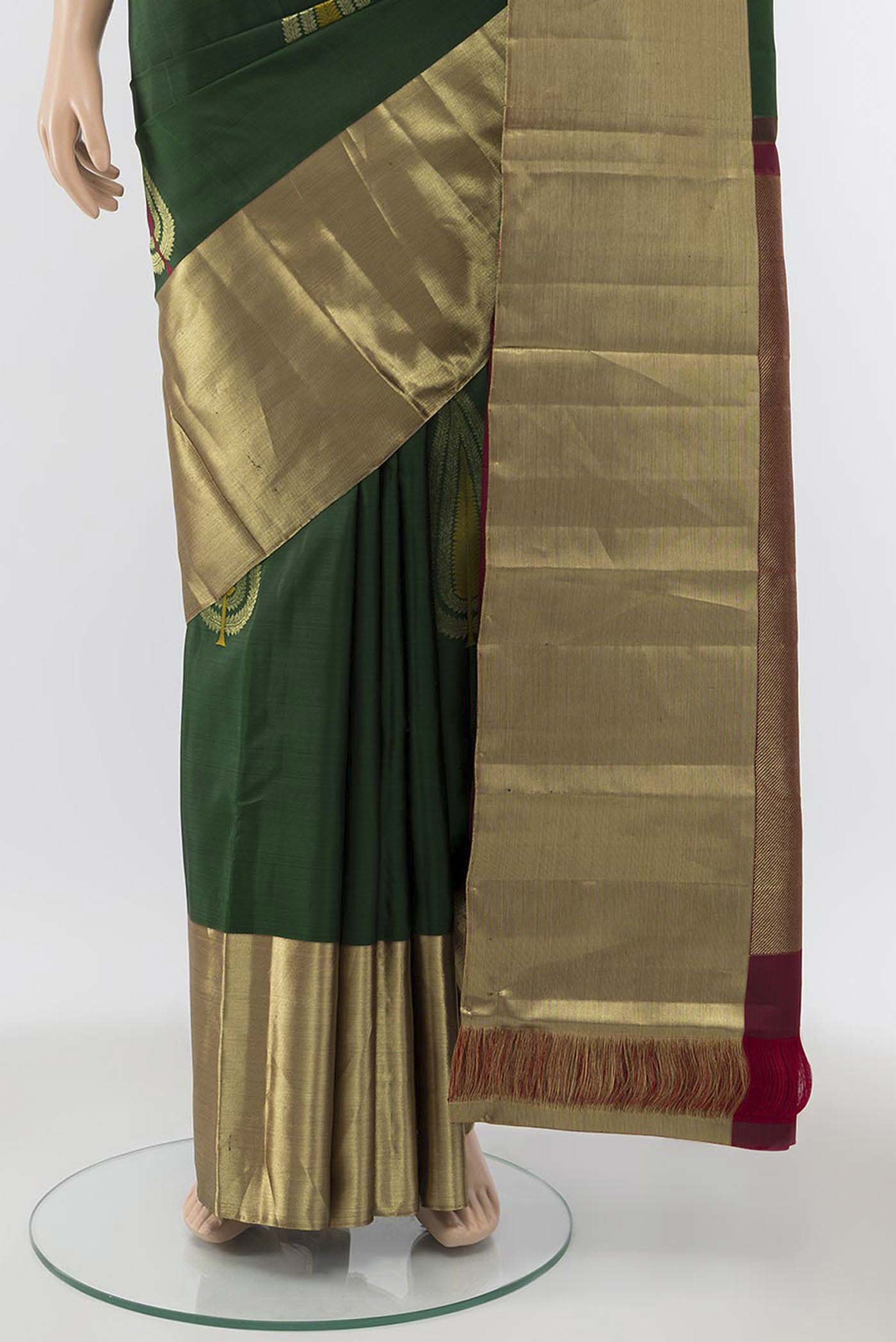pleats pallu