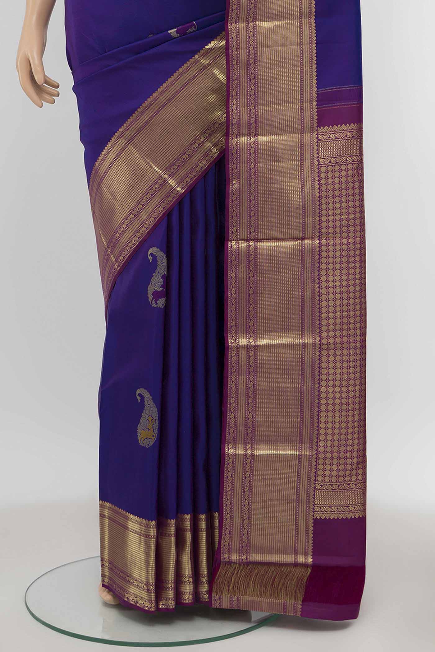 pleats pallu
