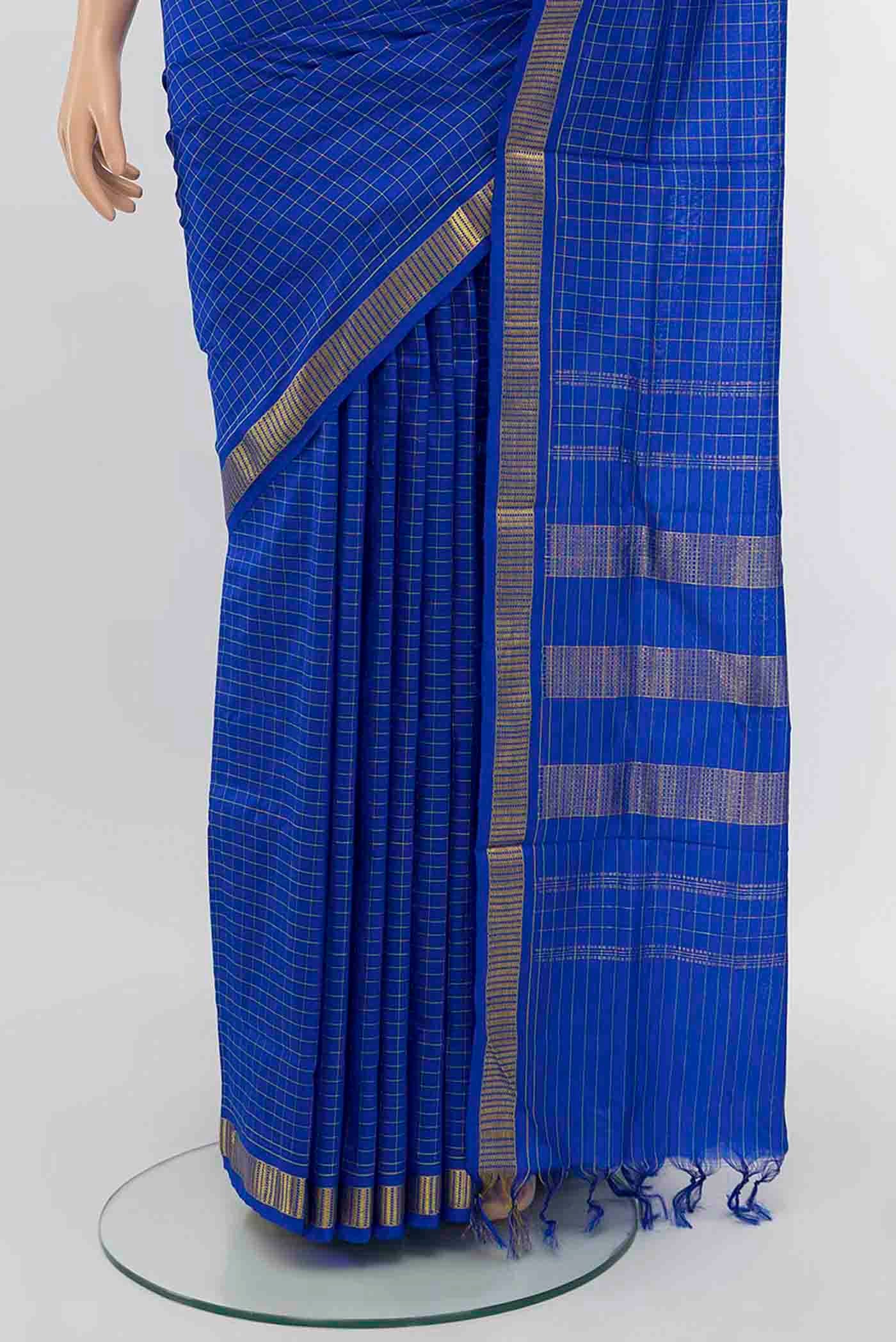 pleats pallu