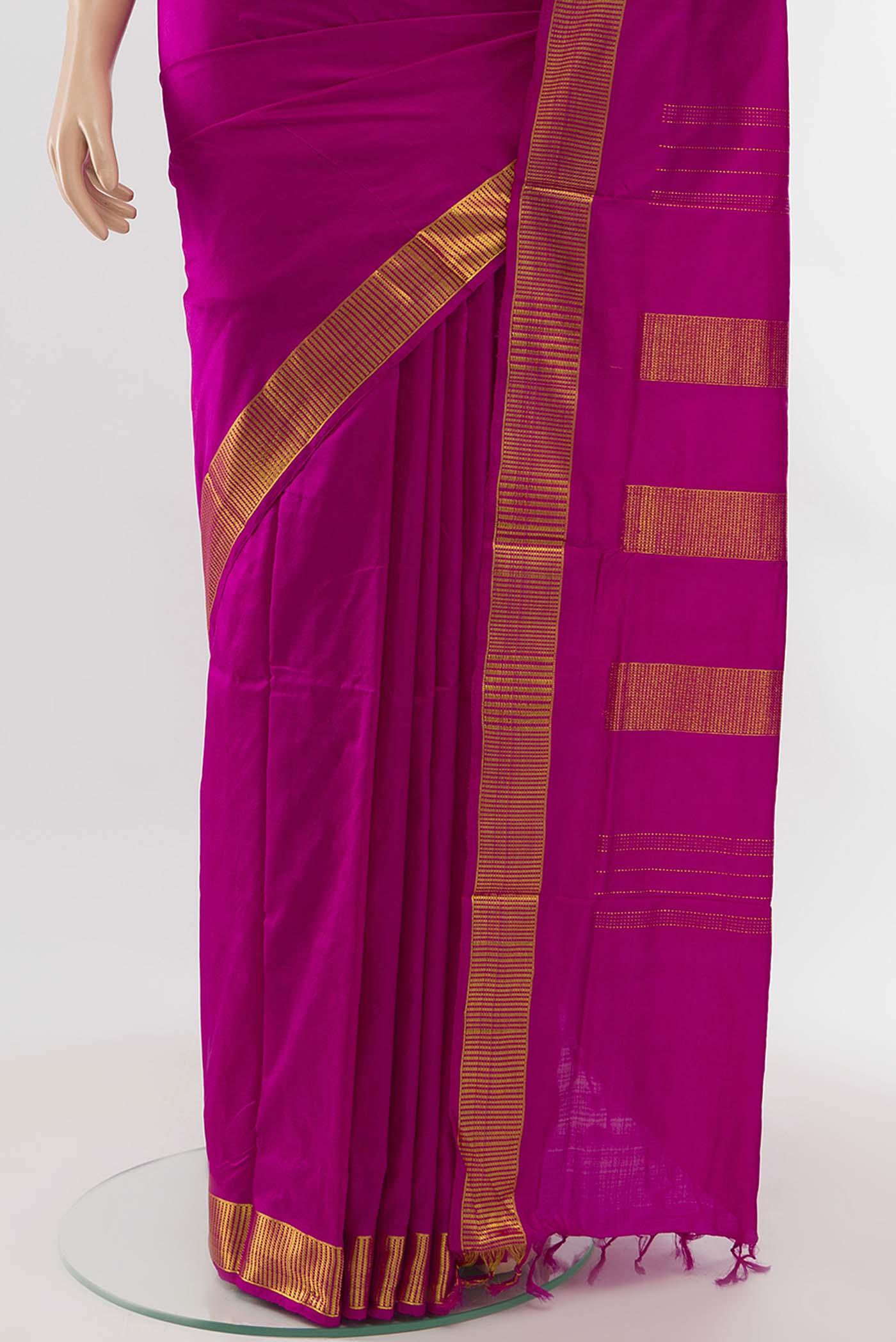pleats pallu