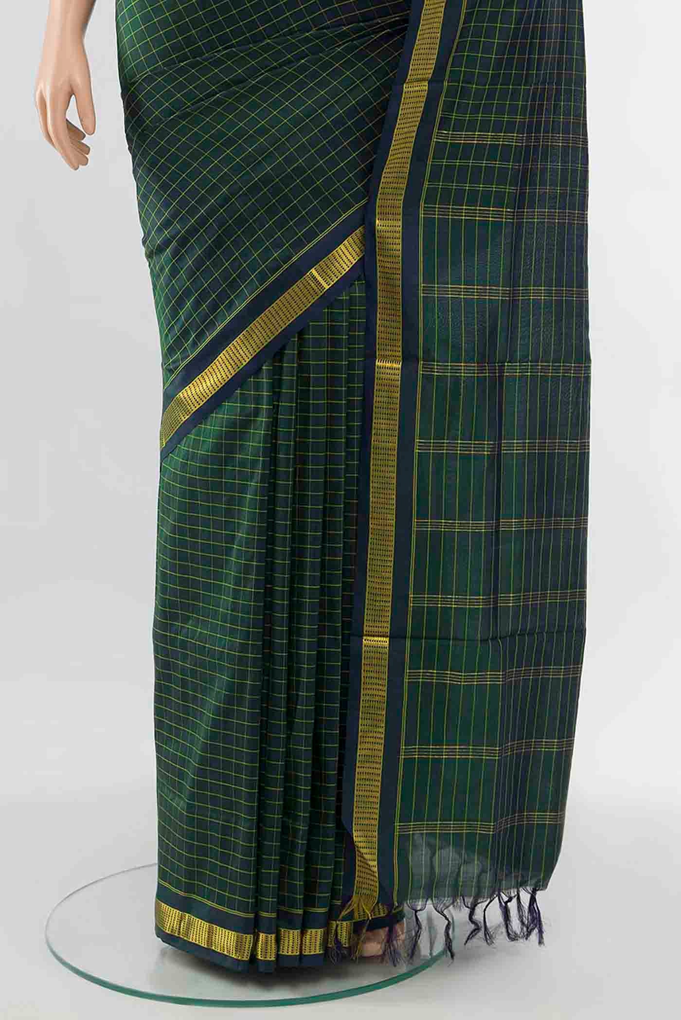 pleats pallu