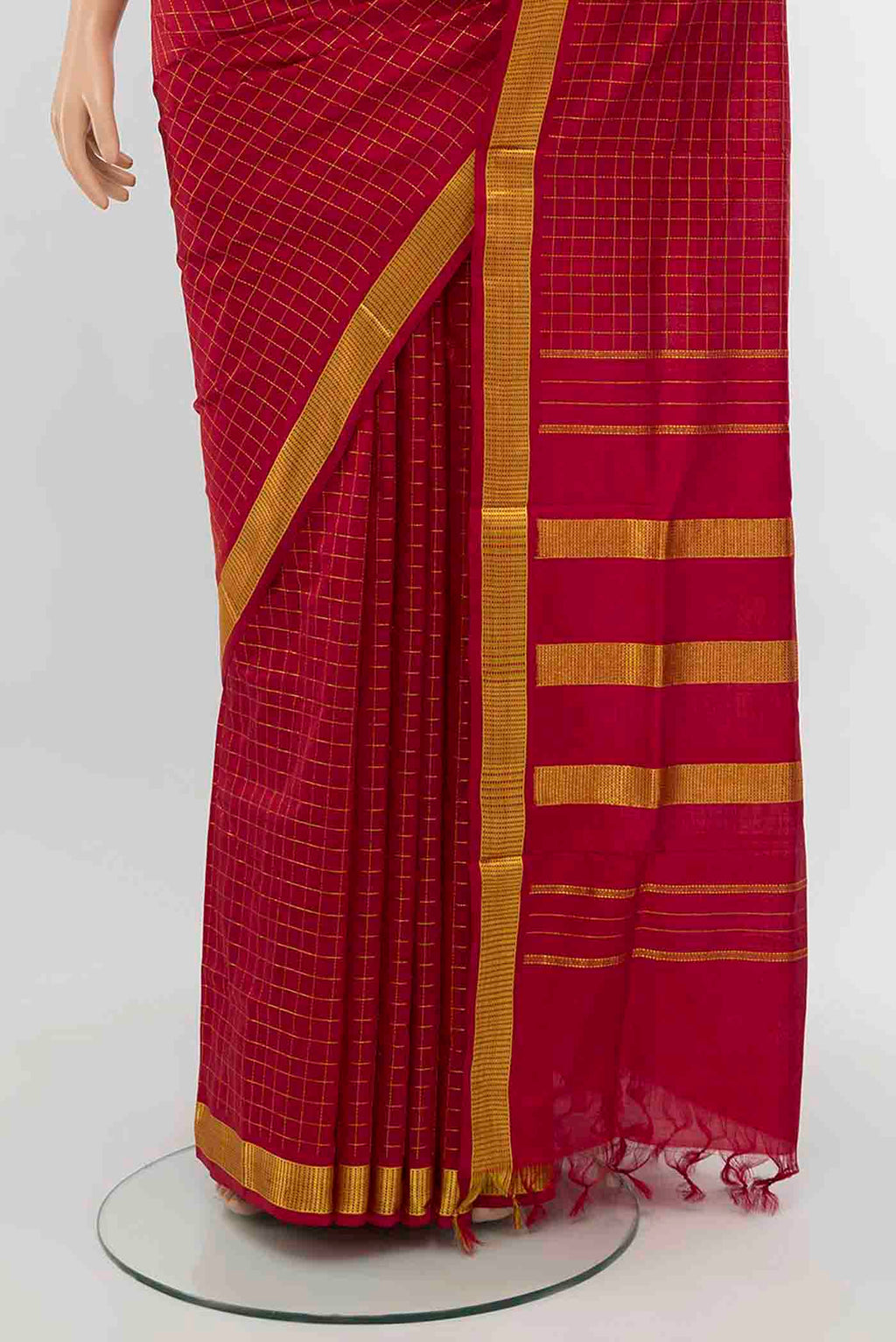 pleats pallu