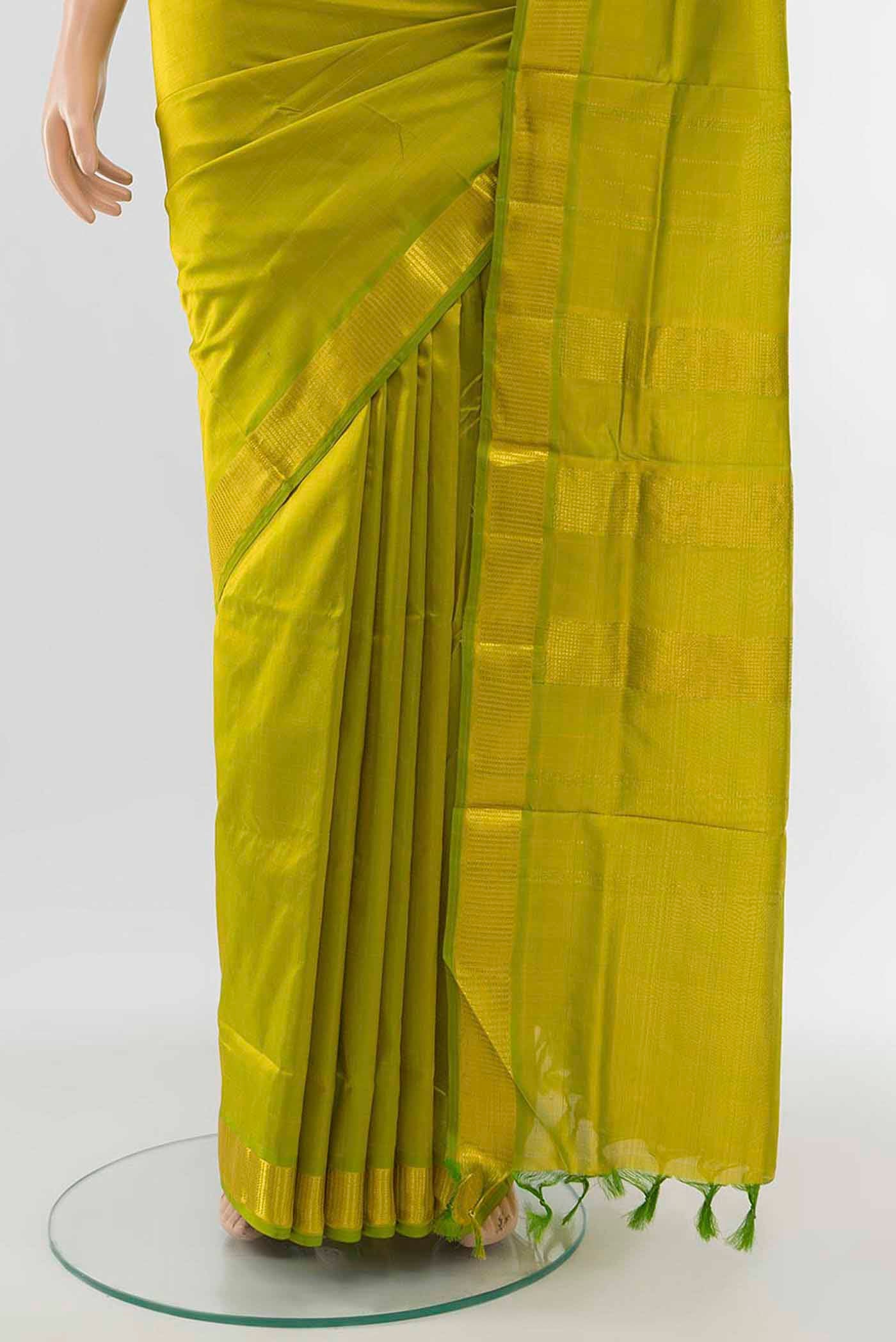 pleats pallu