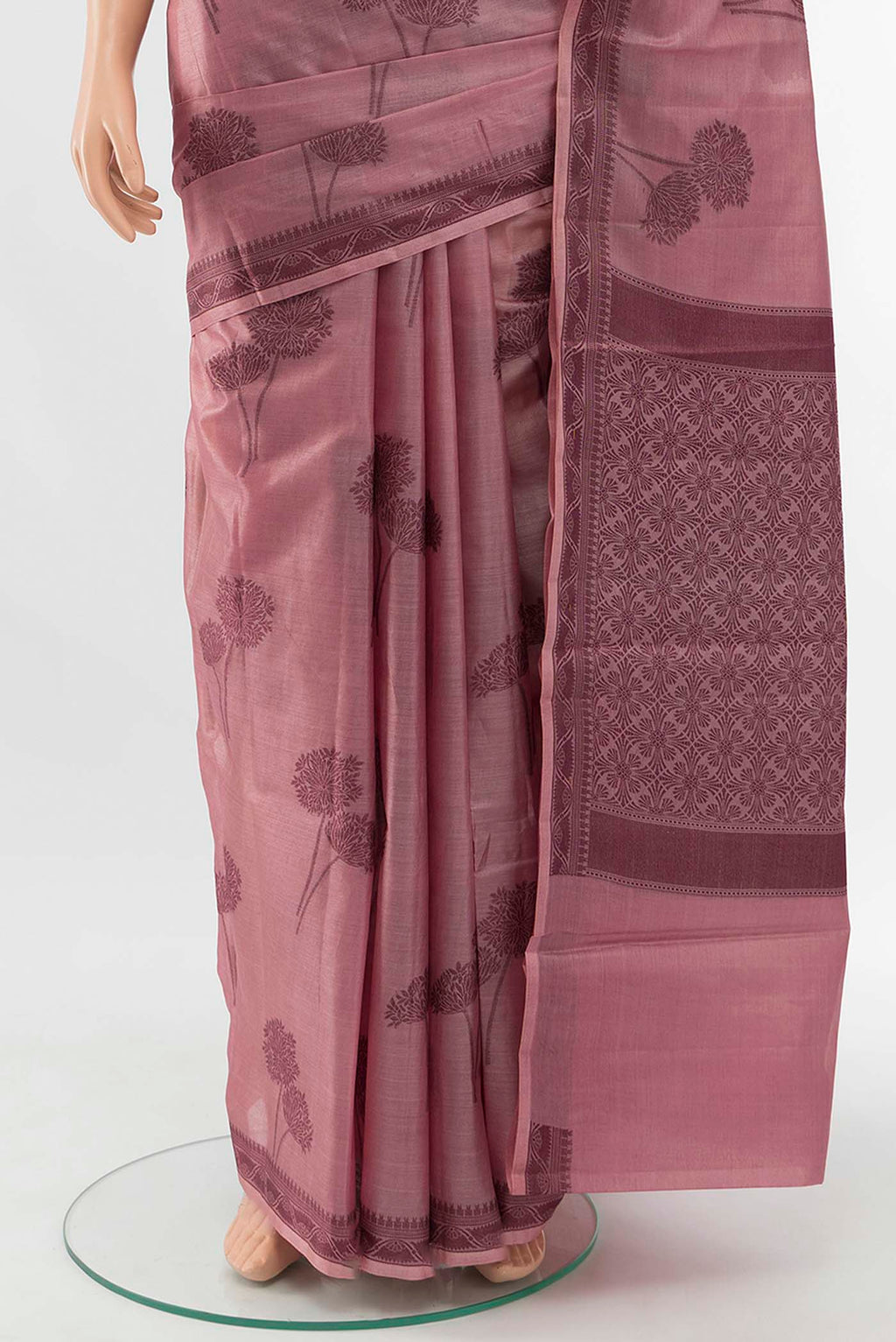 pleats pallu