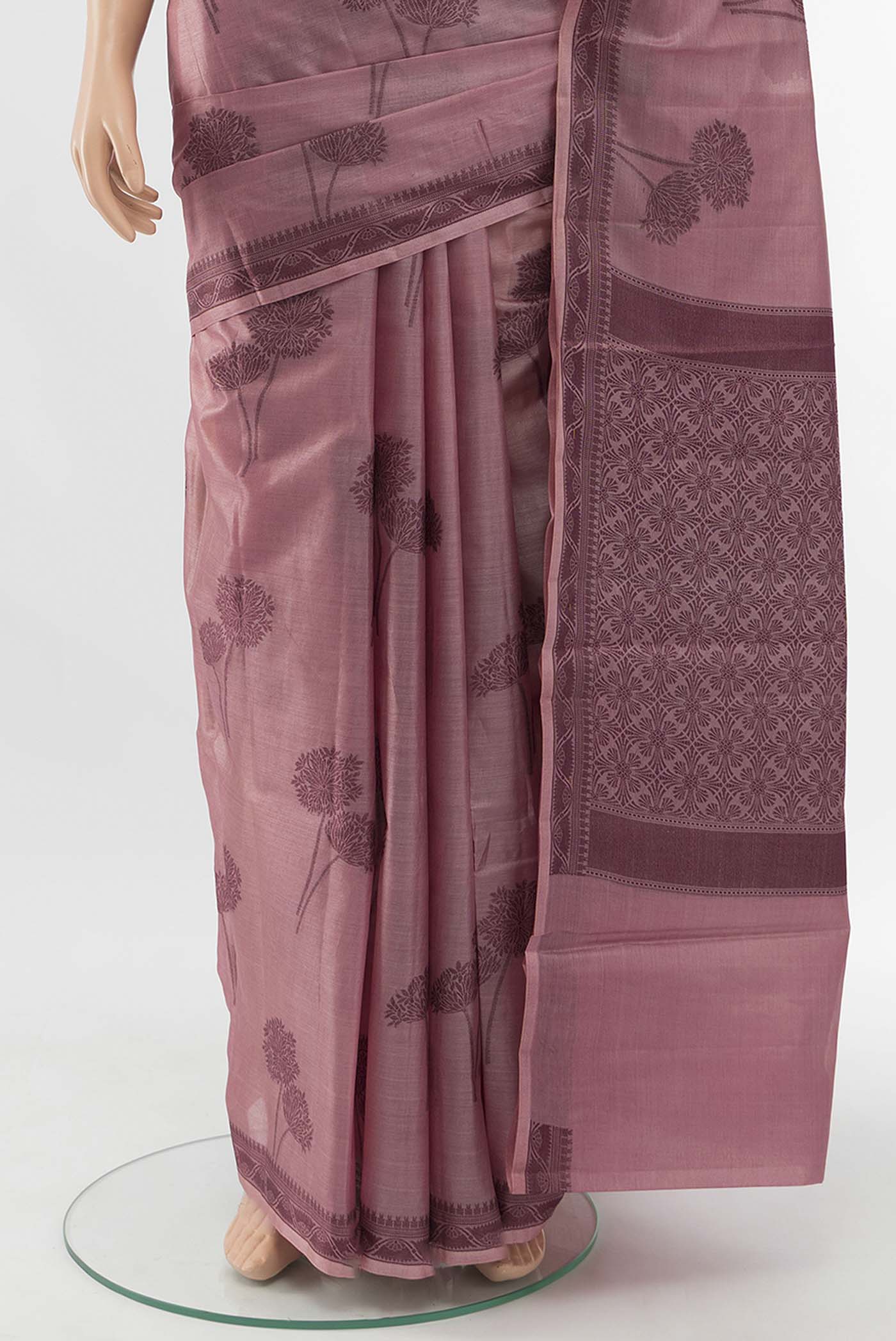 pleats pallu