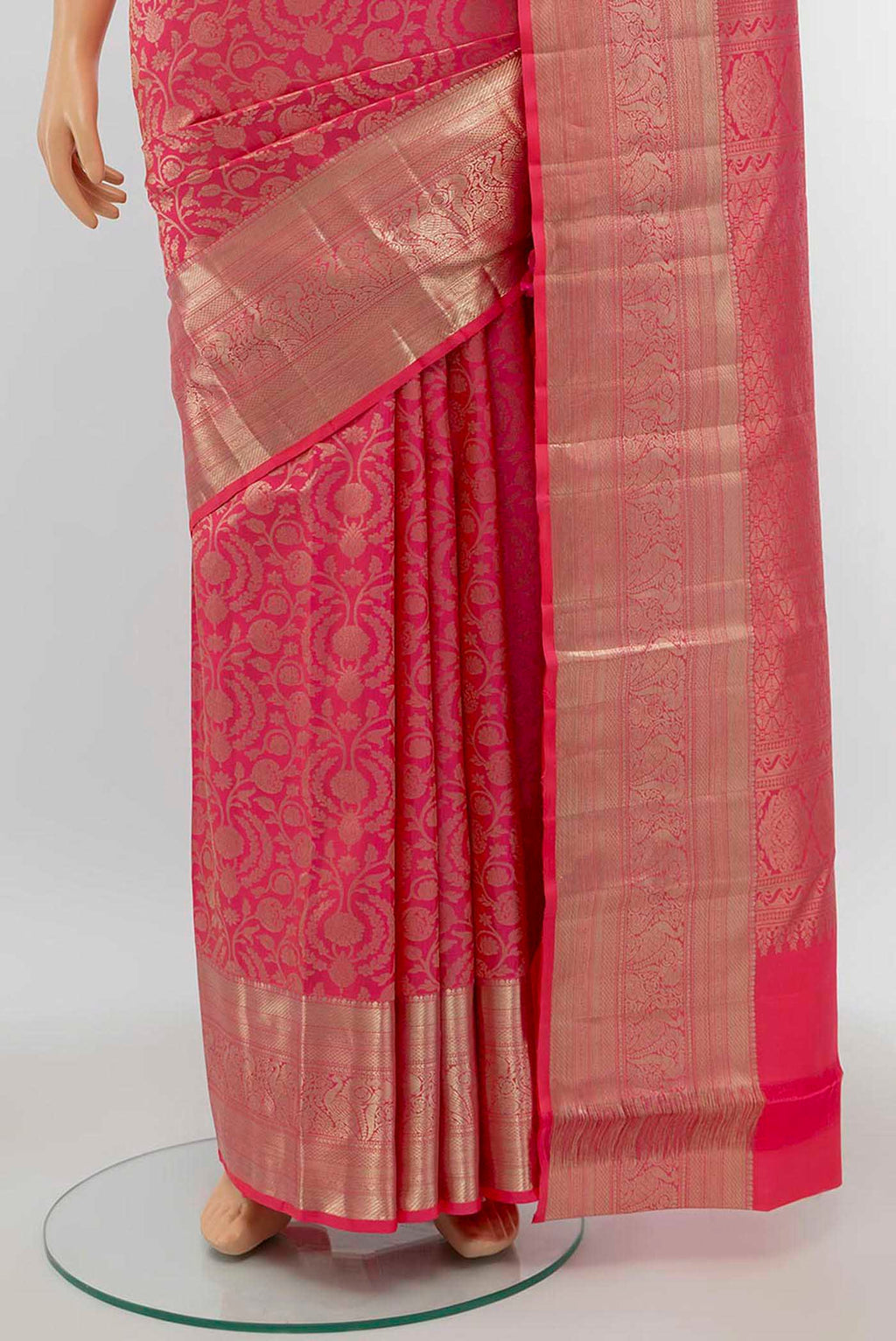 pleats pallu