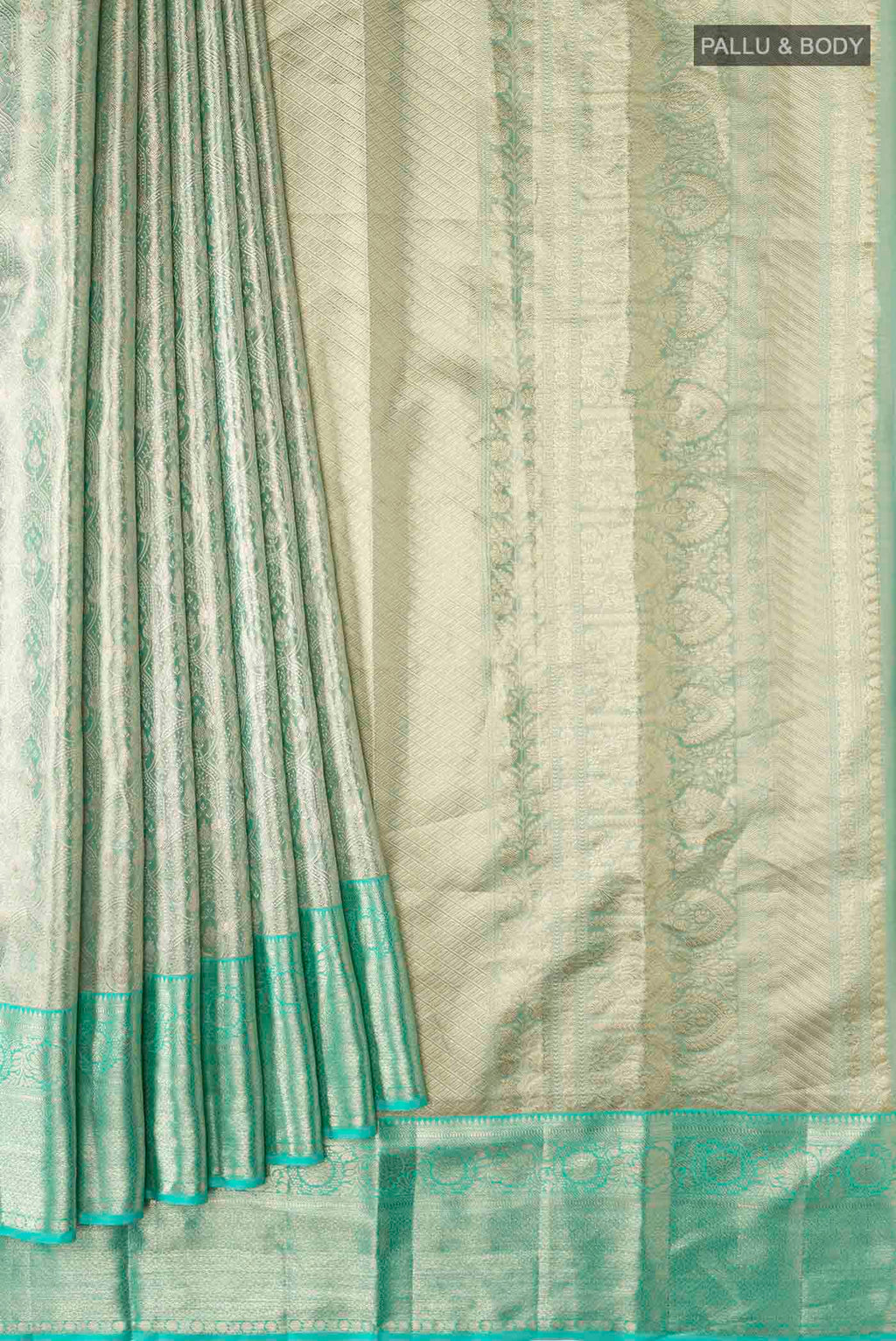 pleats pallu