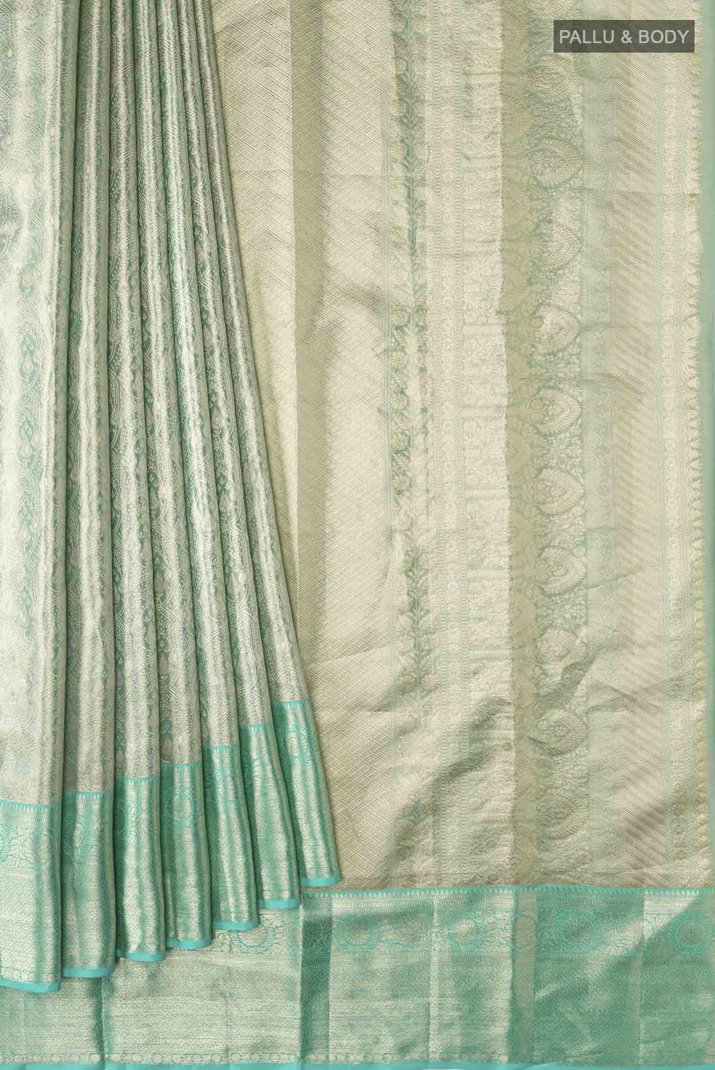pleats pallu