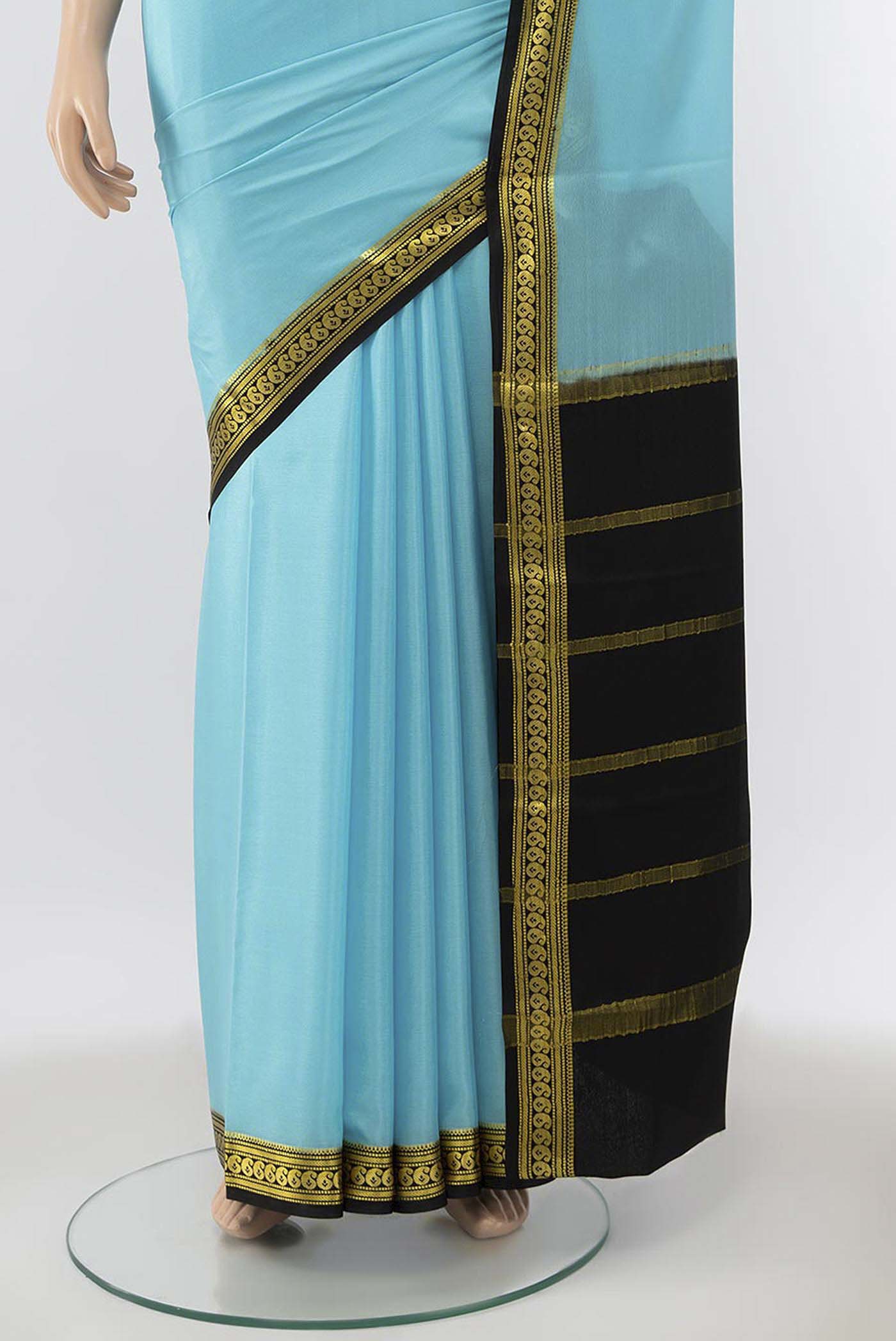 pleats pallu