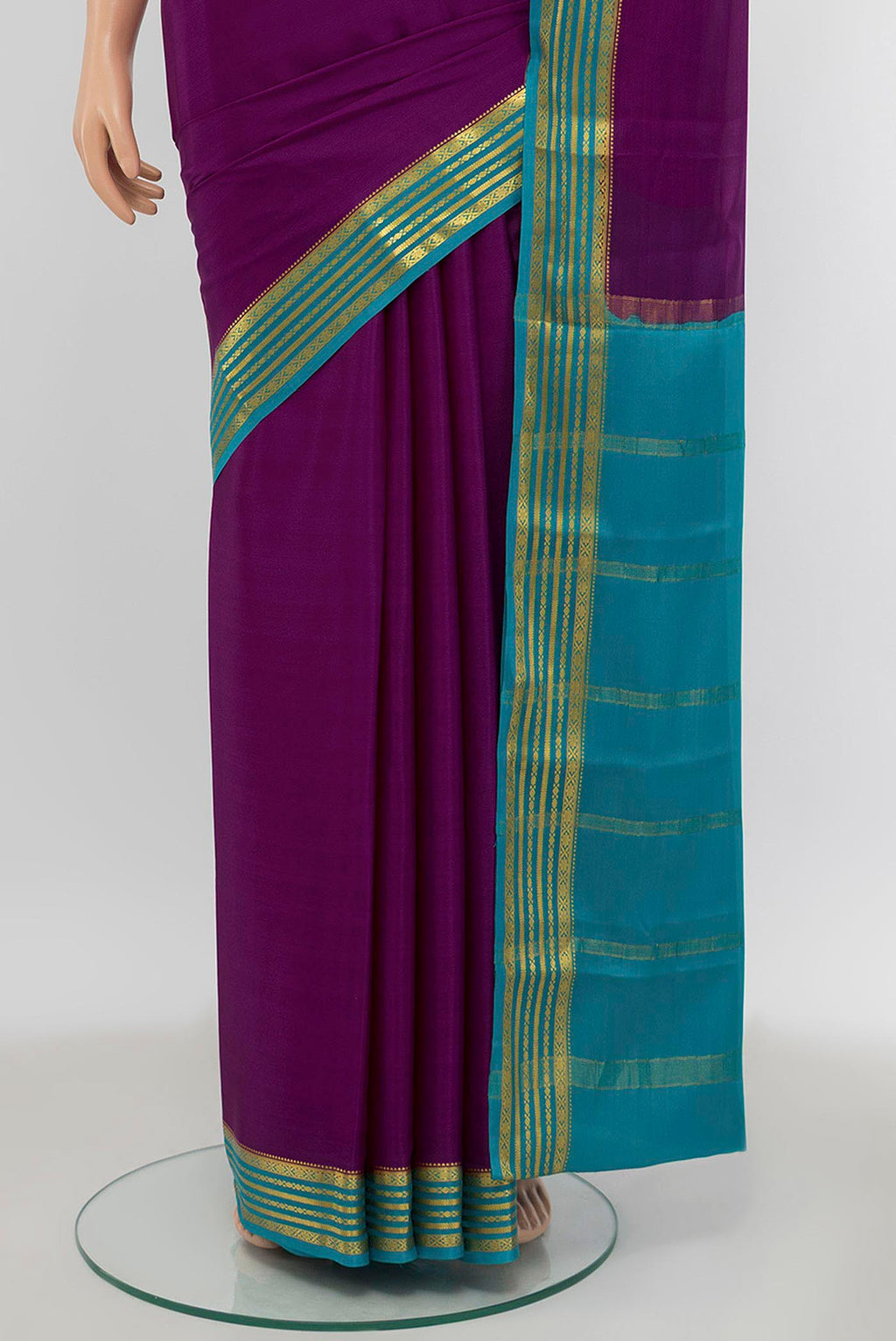 pleats pallu