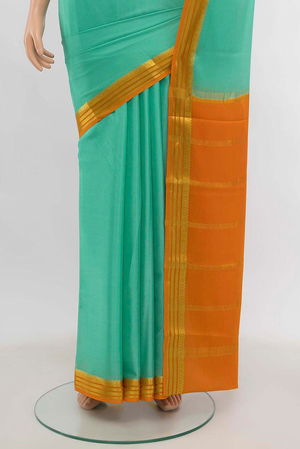 pleats pallu