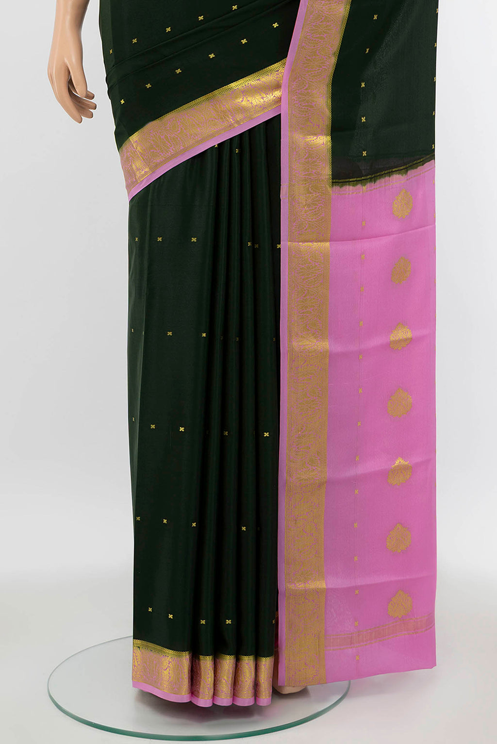pleats pallu