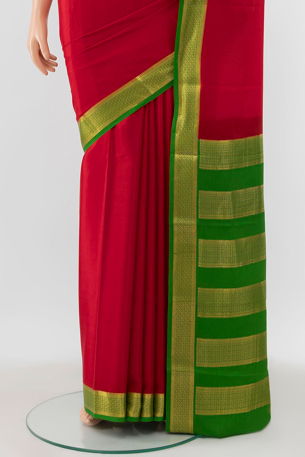 pleats pallu
