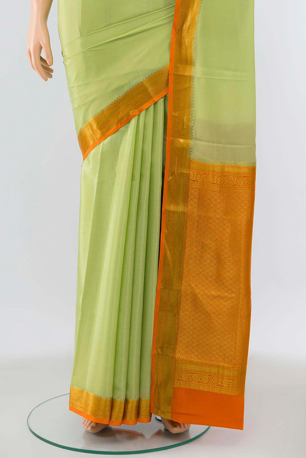 pleats pallu