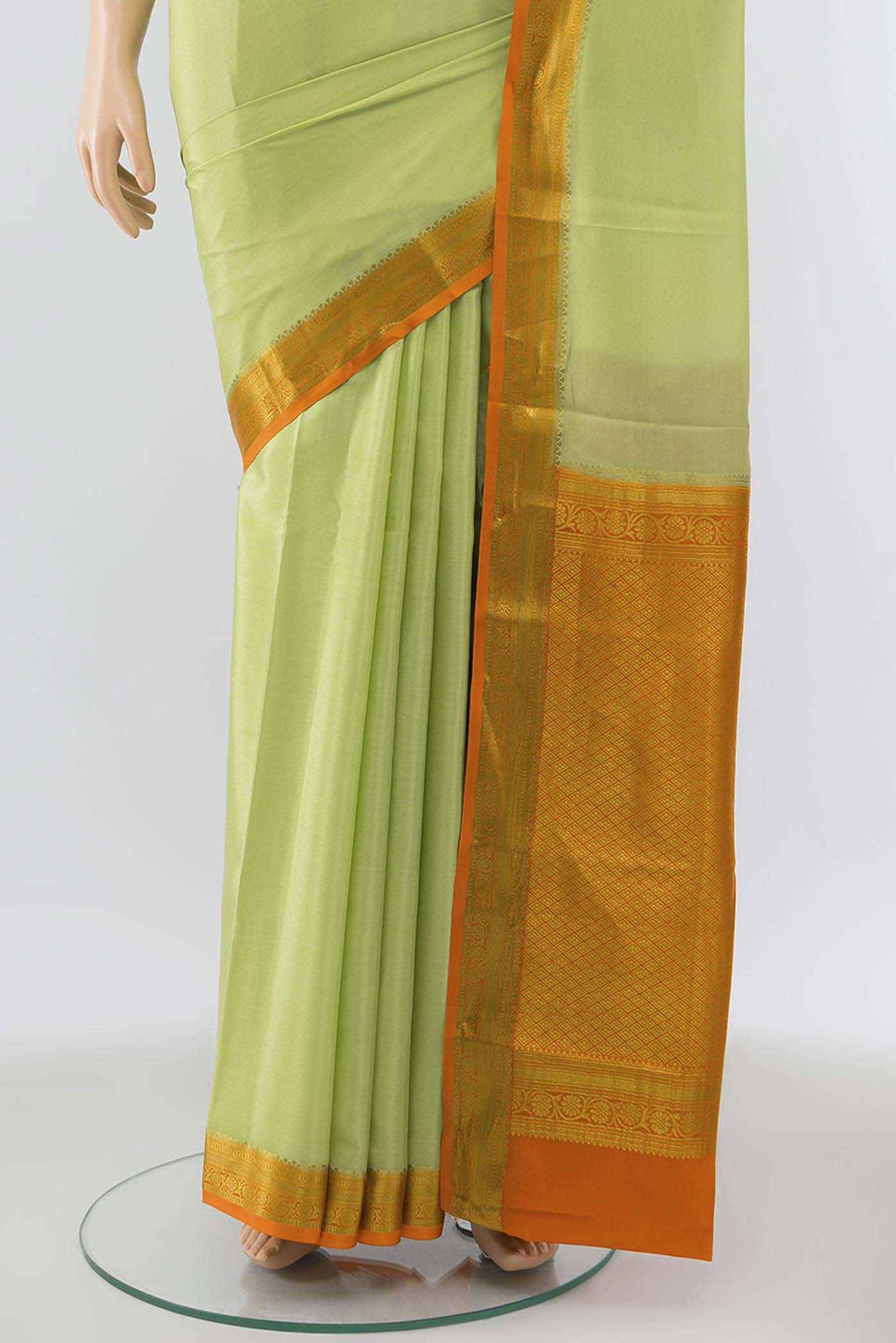 pleats pallu