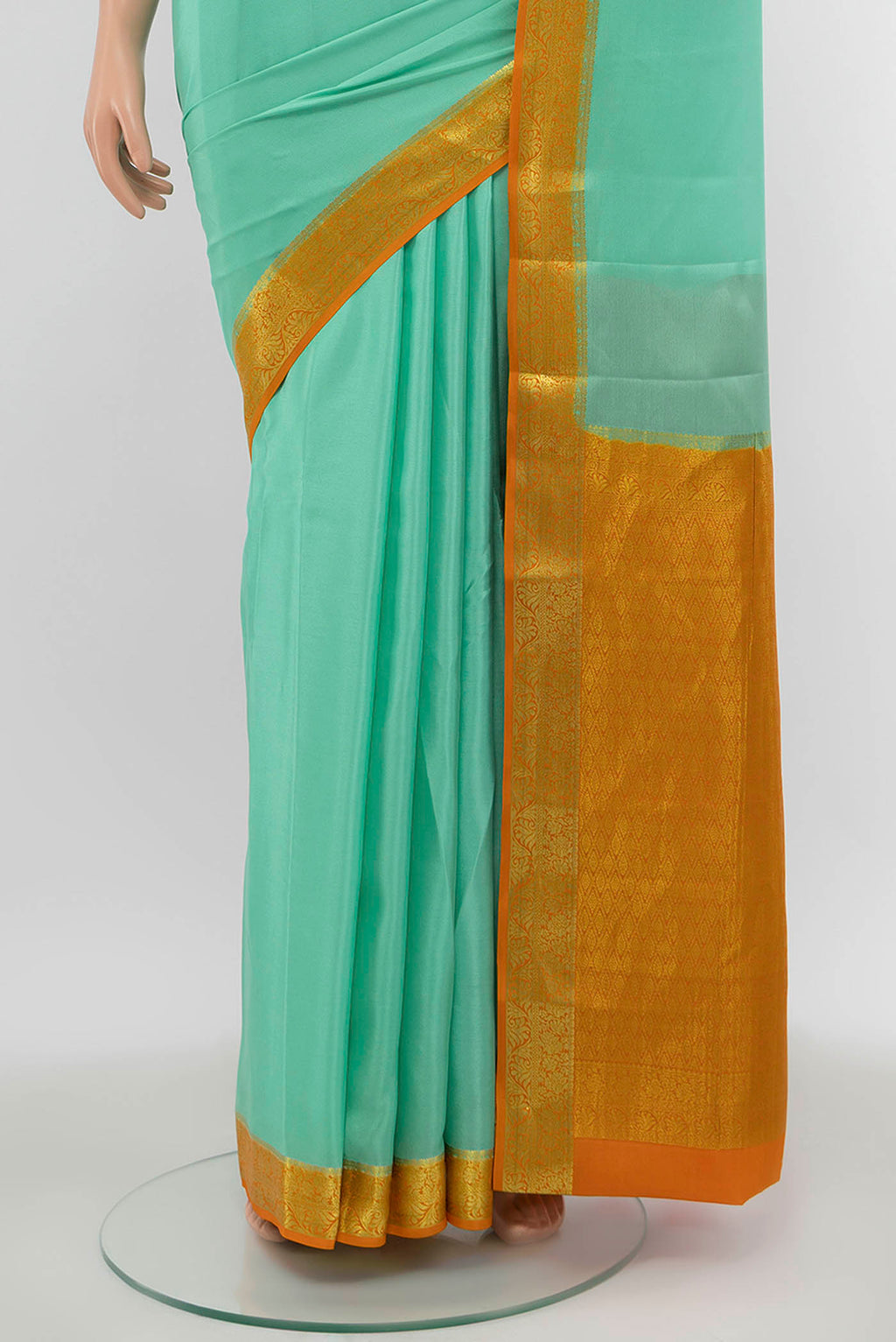pleats pallu