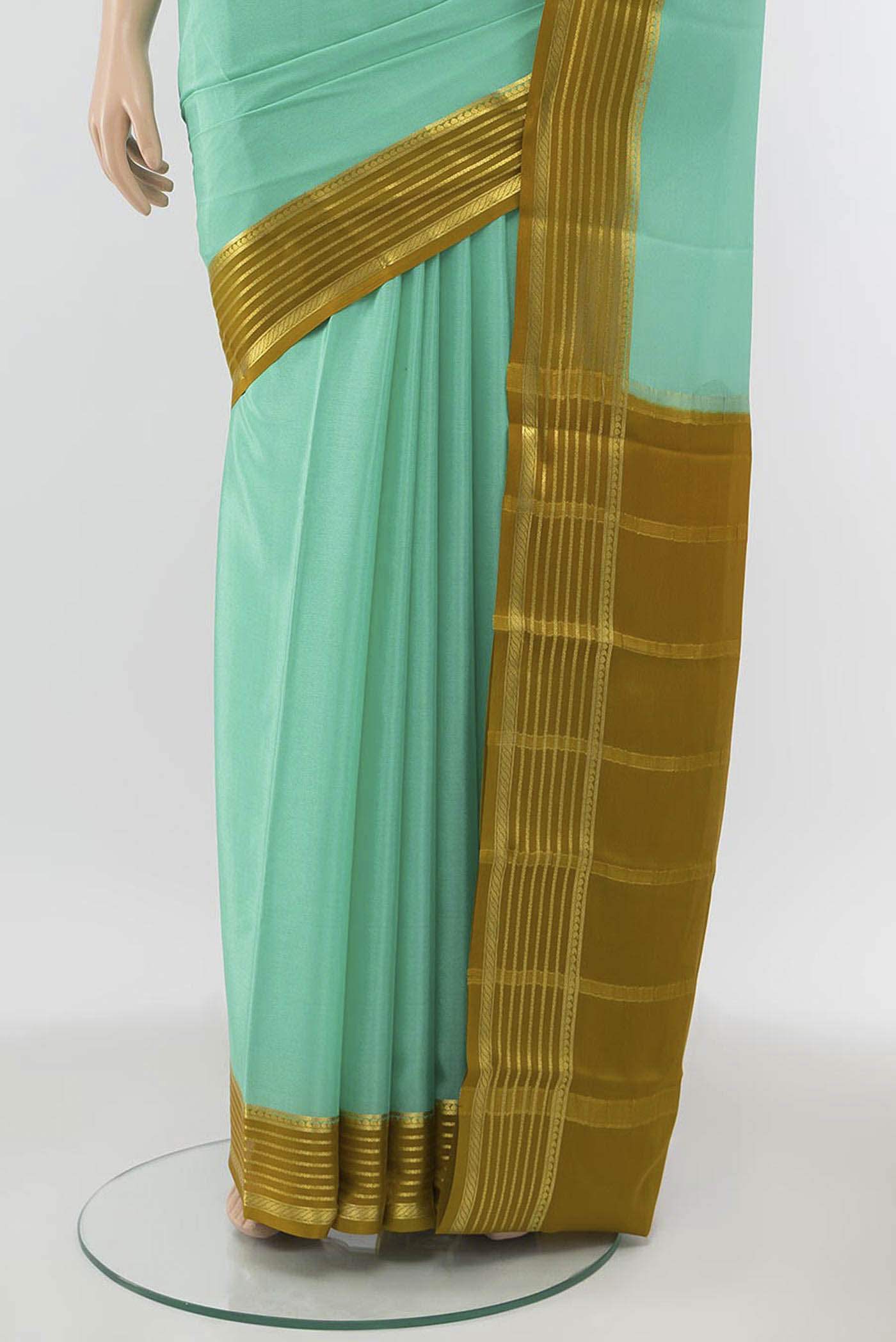 pleats pallu