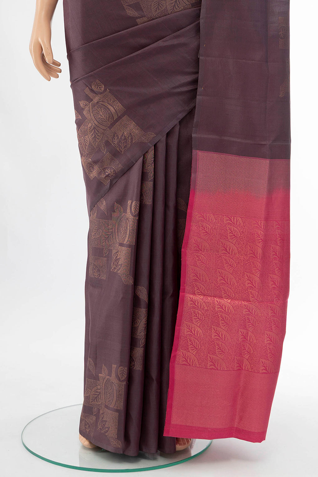 pleats pallu
