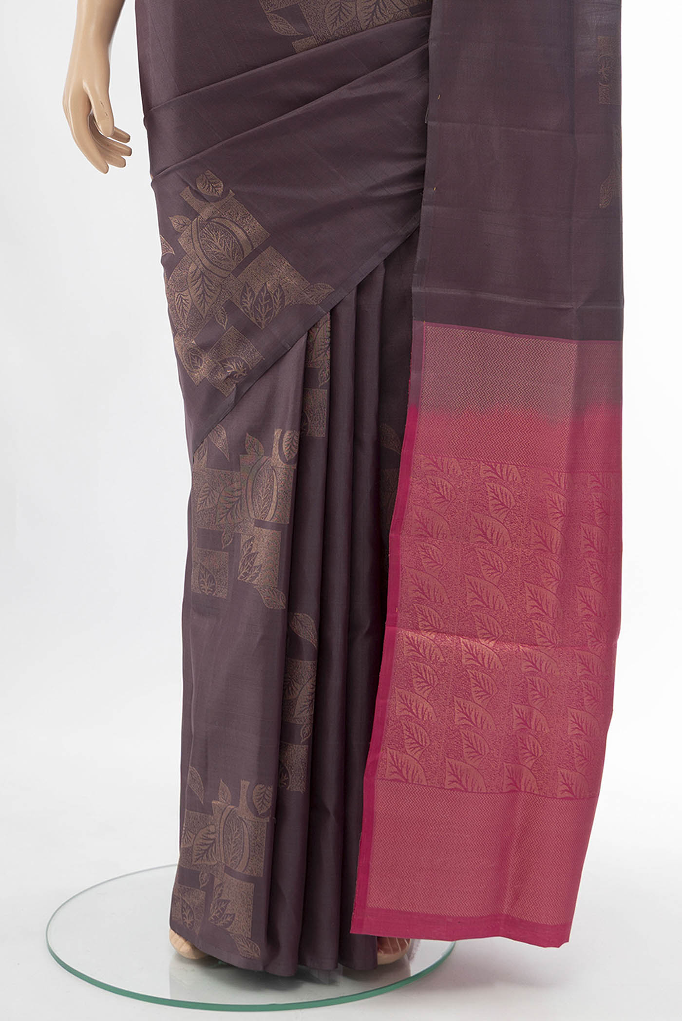pleats pallu