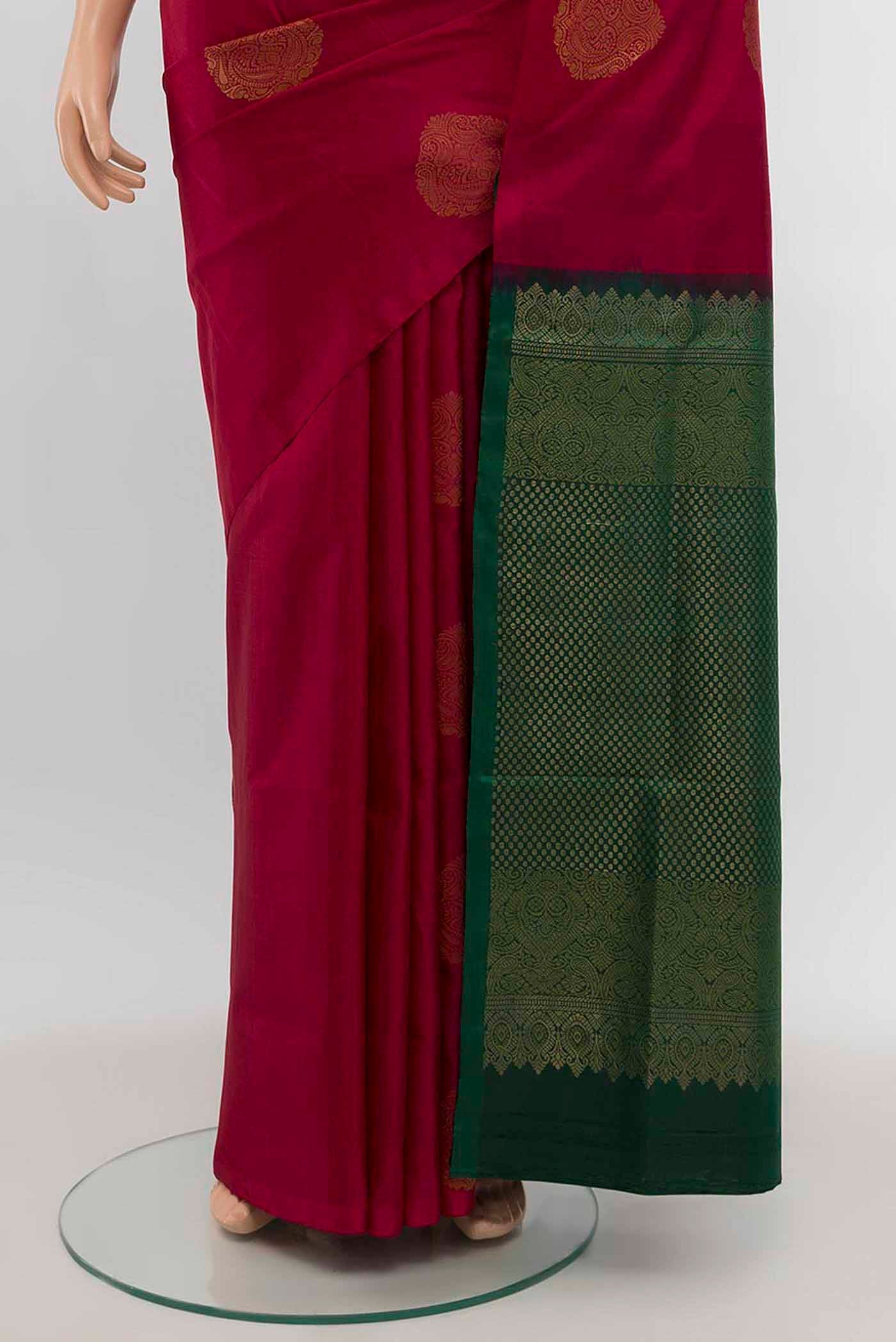 pleats pallu